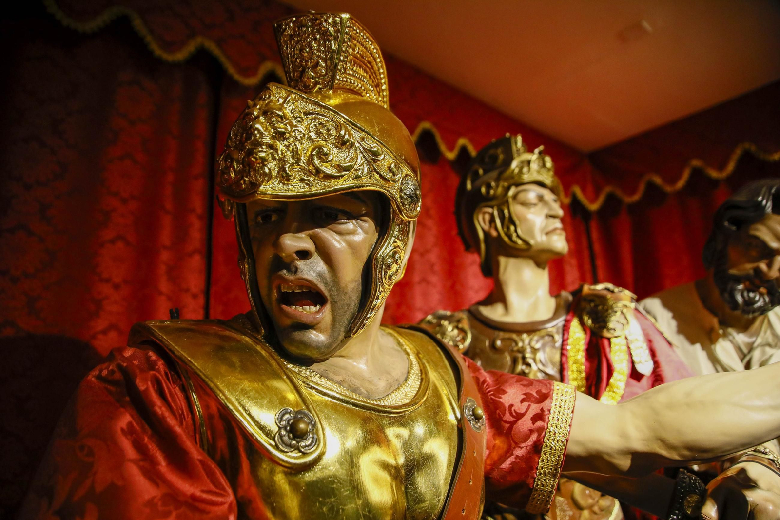 Ensayo de la hermandad de los Ángeles de la ciudad de Almería, en imágenes