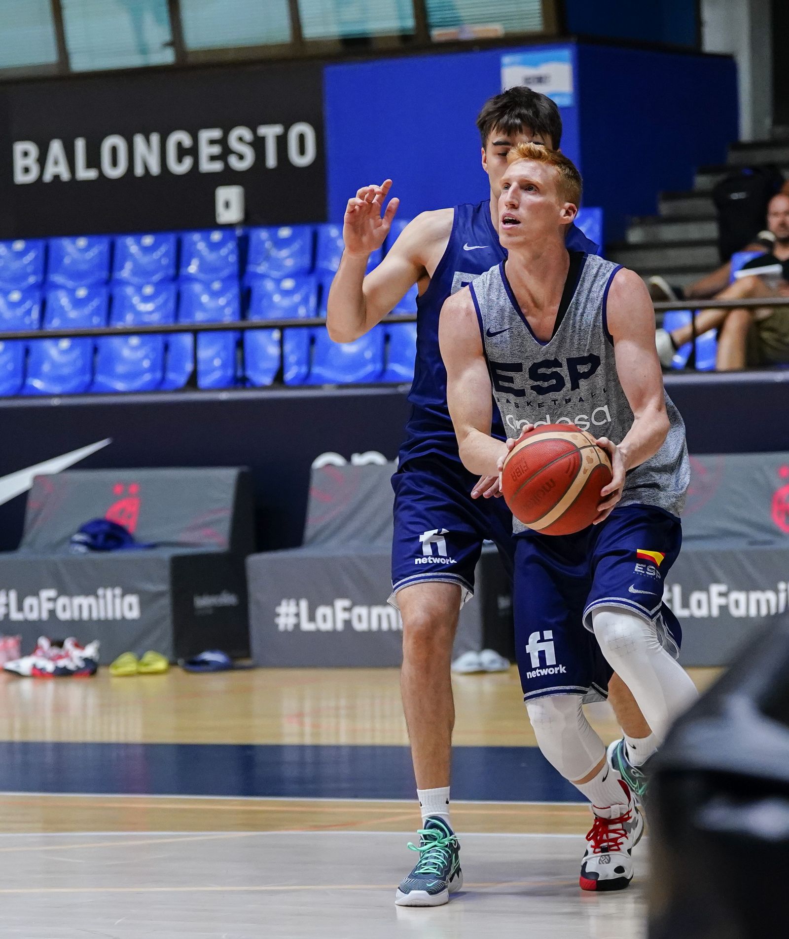 Fotos: Alberto Díaz, Brizuela y Barreiro ya entrenan con España