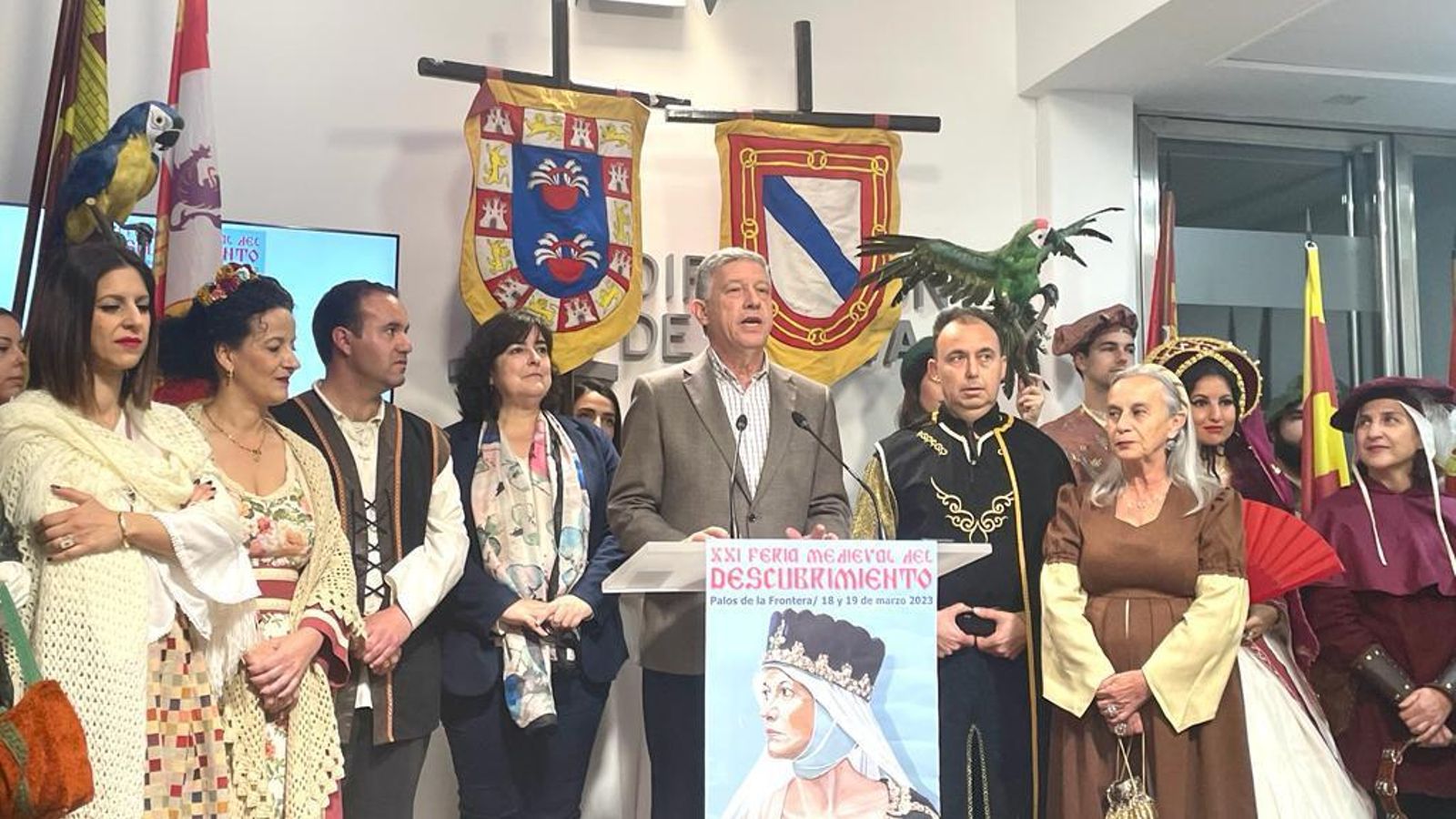 Presentación en la Diputación de la XXI Feria del Descubrimiento de Palos de la Frontera