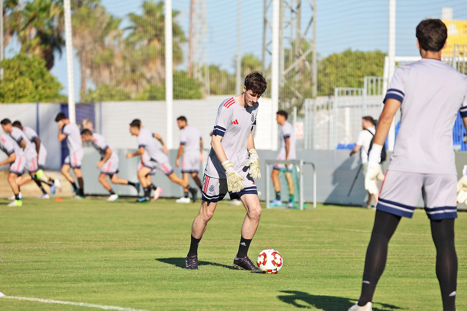 Las imágenes del primer entrenamiento del del Recreativo de Huelva