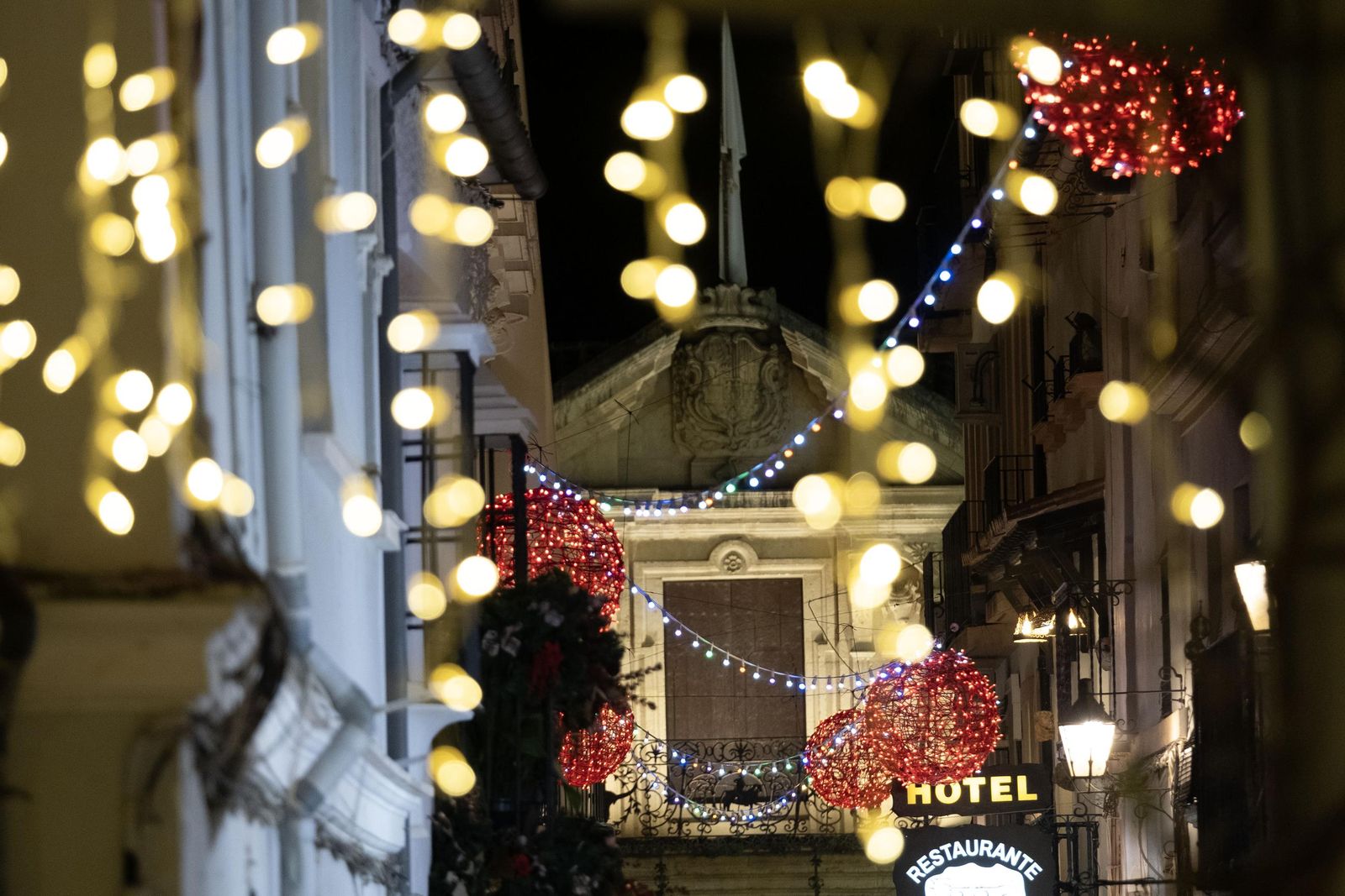 El alumbrado especial de Navidad de Ronda, en fotos