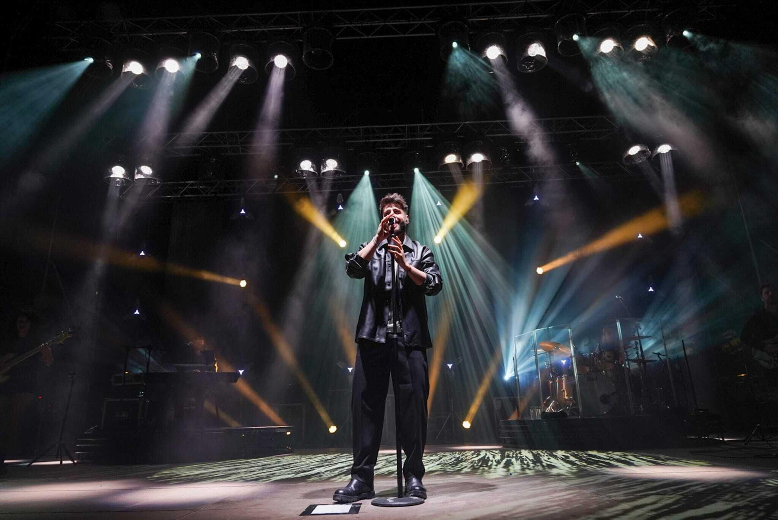 Antonio José durante su concierto.