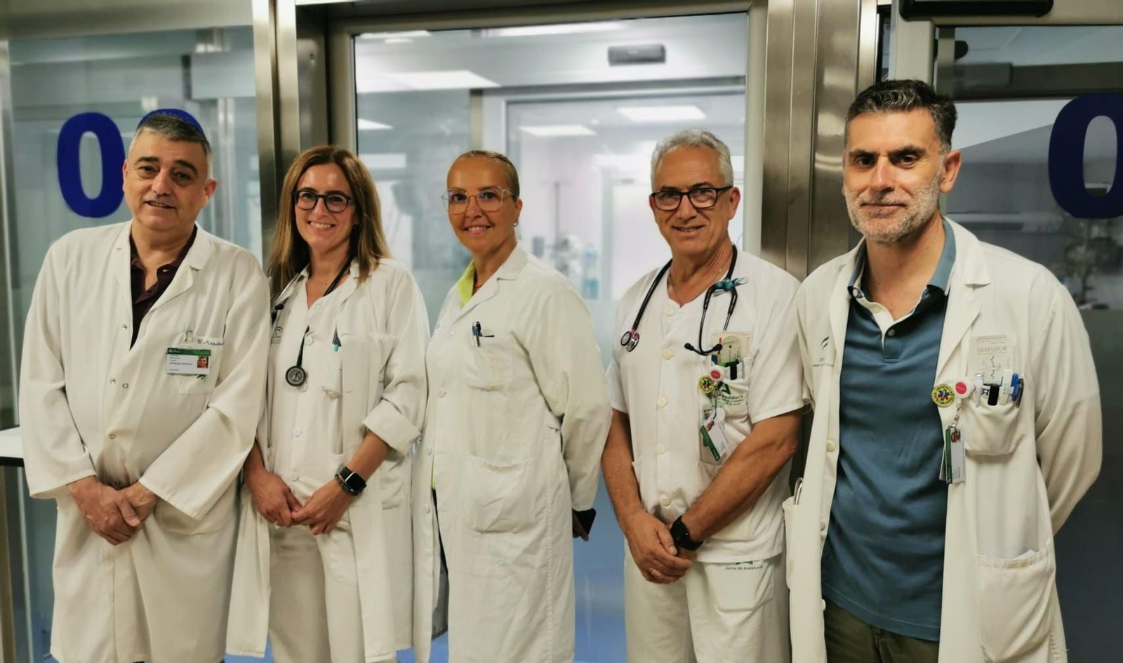 Facultativos del servicio de Urgencias del Hospital de Valme que participan en la organización del congreso SEMES