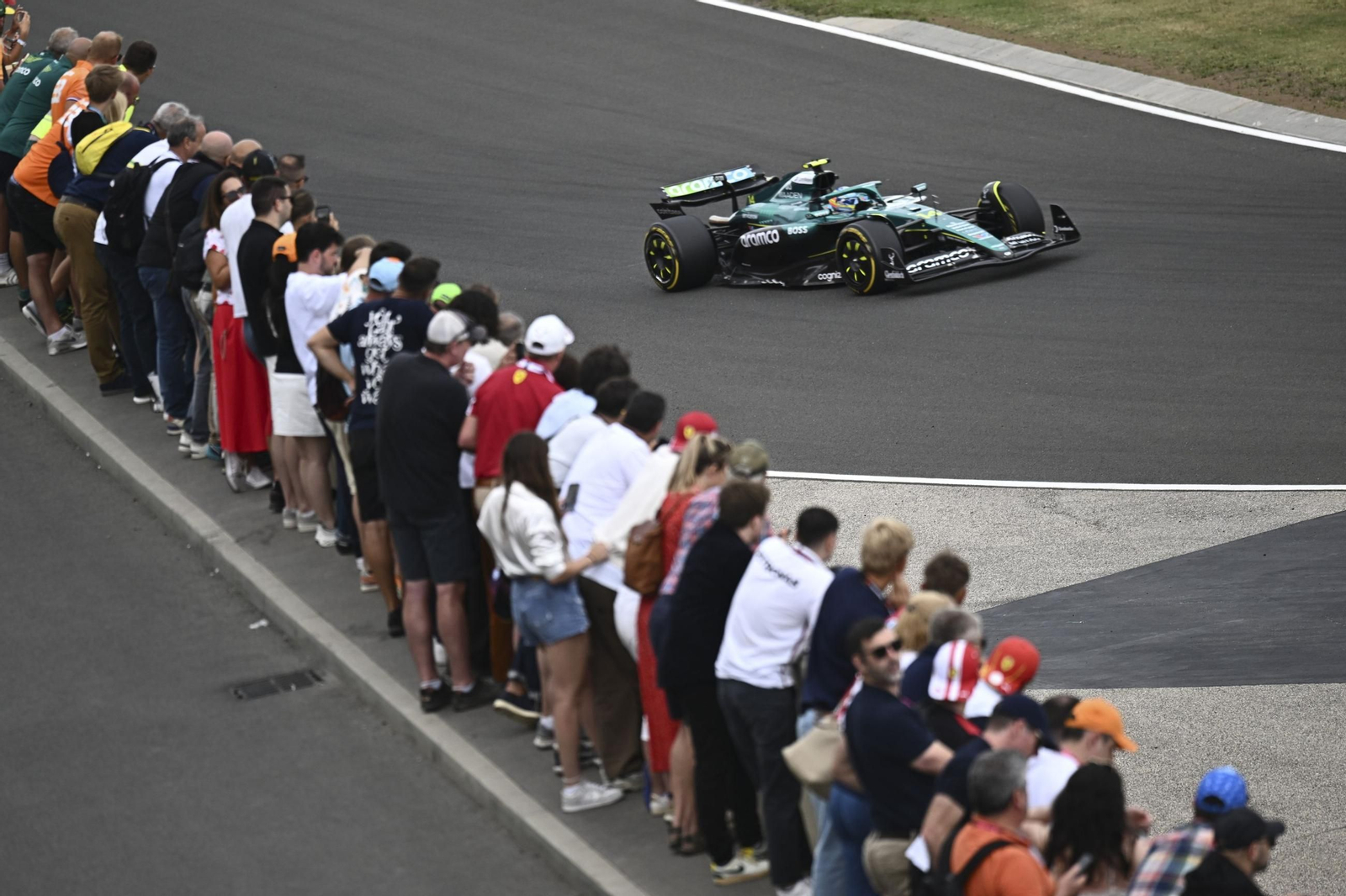 Las fotos de Fernando Alonso y del Gran Premio de Hungría