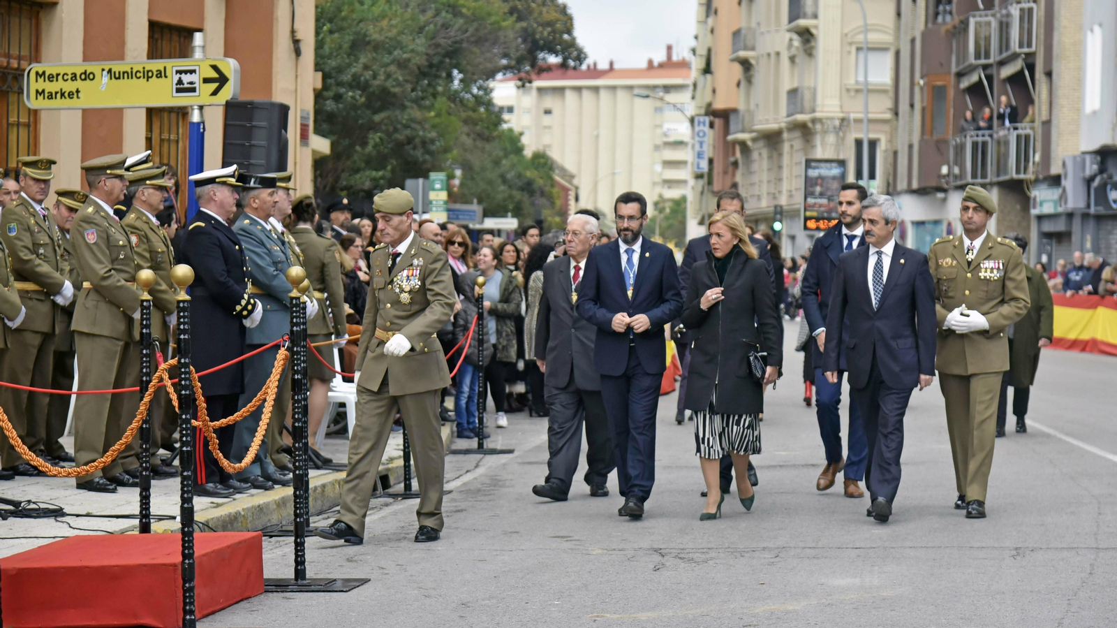 Las mejores fotos de la jura de bandera civil en La Línea