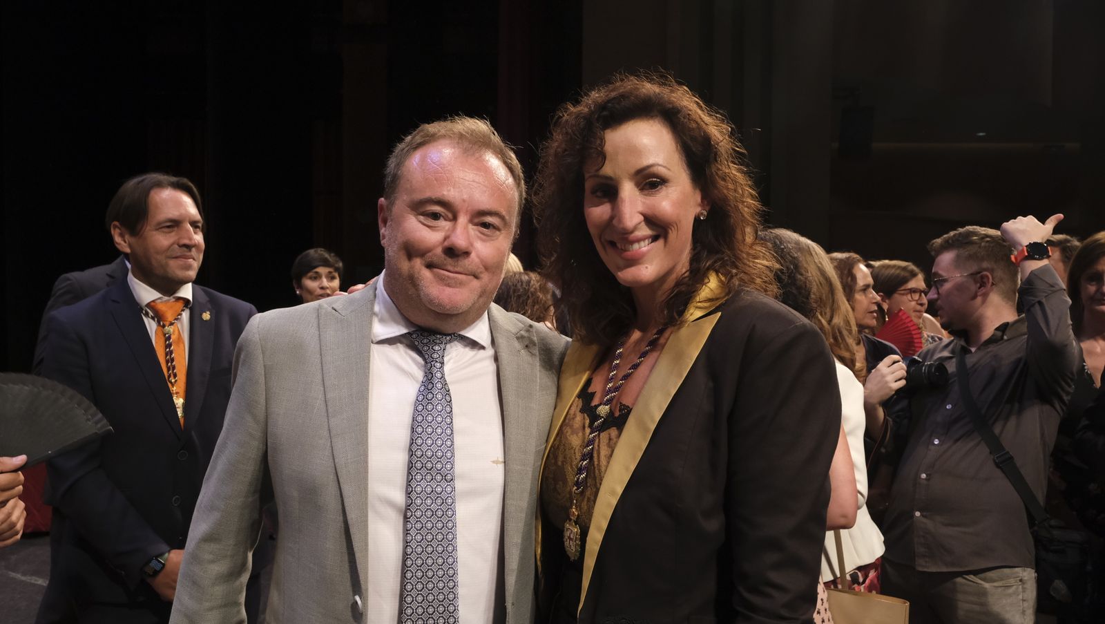 Imágenes de la investidura como Alcaldesa de Almería, de María del Mar Vázquez Agüero