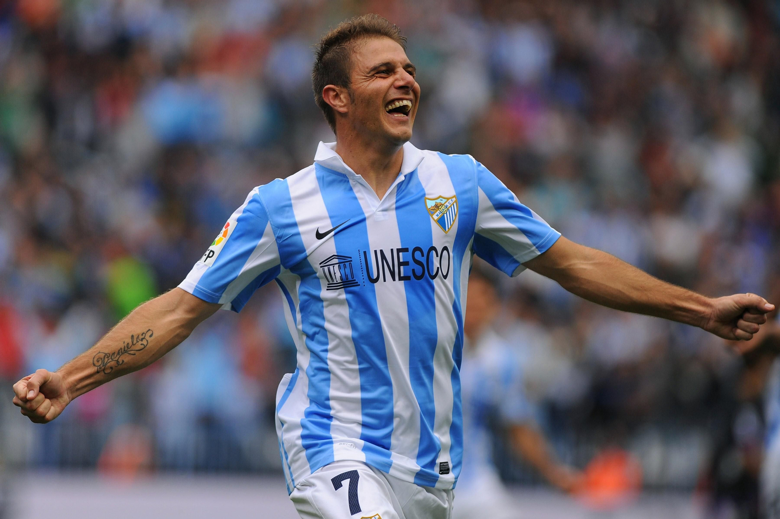 La fotos de Joaquín Sánchez en su etapa en el Málaga CF La fotos de Joaquín Sánchez en su etapa en el Málaga CF