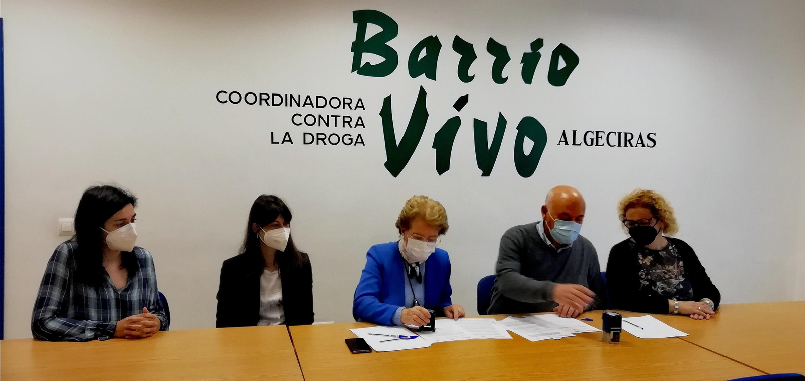 La forma del convenio entre Barrio Vivo y Asansull.