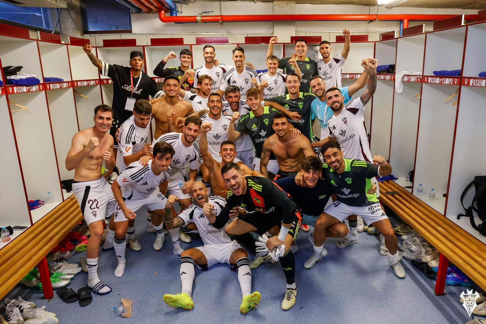 Celebración del Albacete