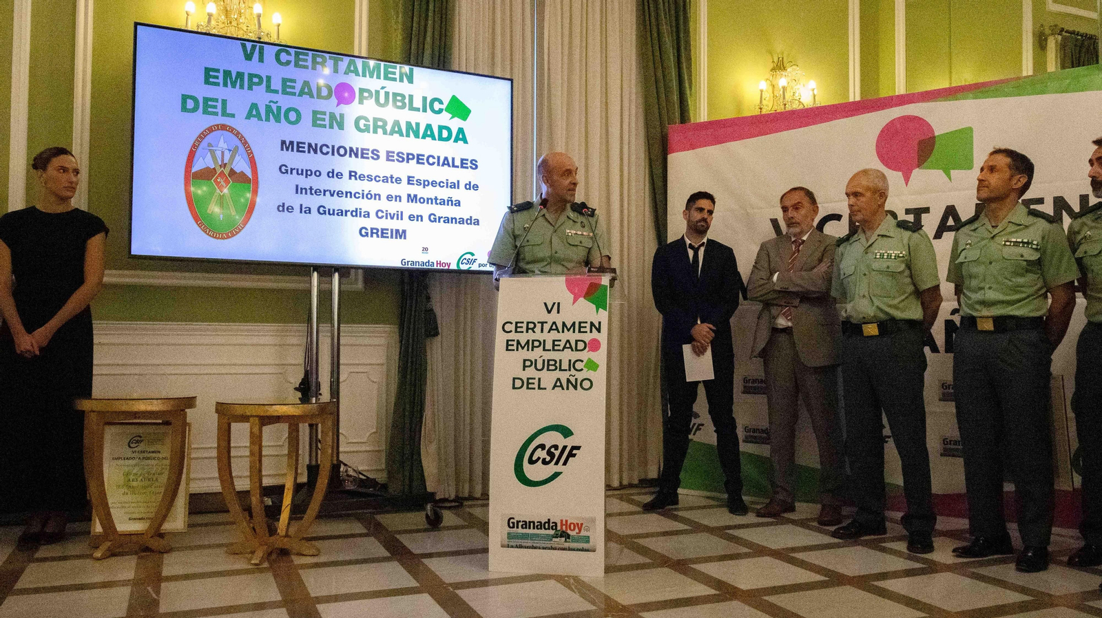 Las mejores imágenes del VI Certamen del Empleado Público del Año