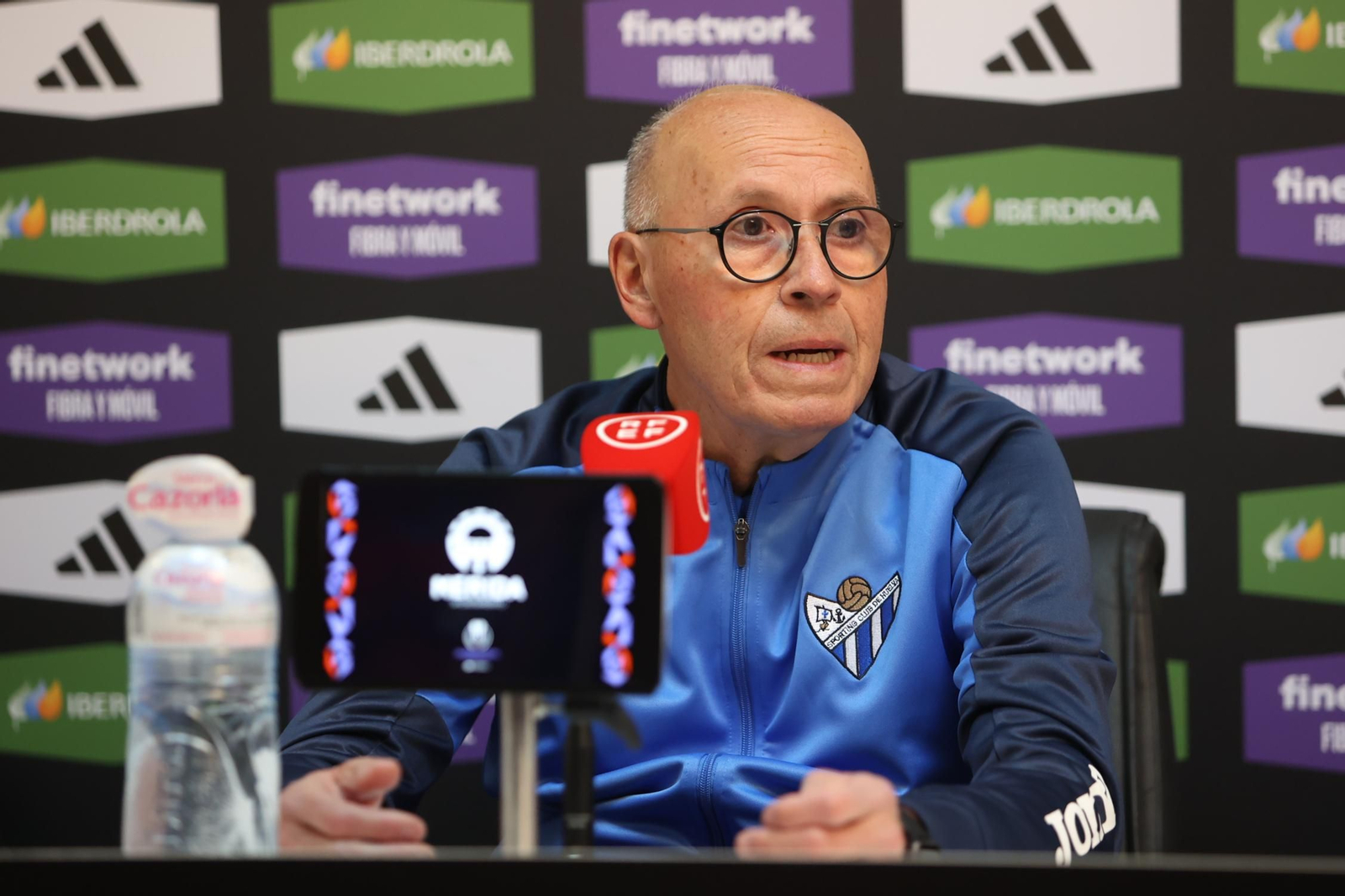 Antonio Toledo en una rueda de prensa.