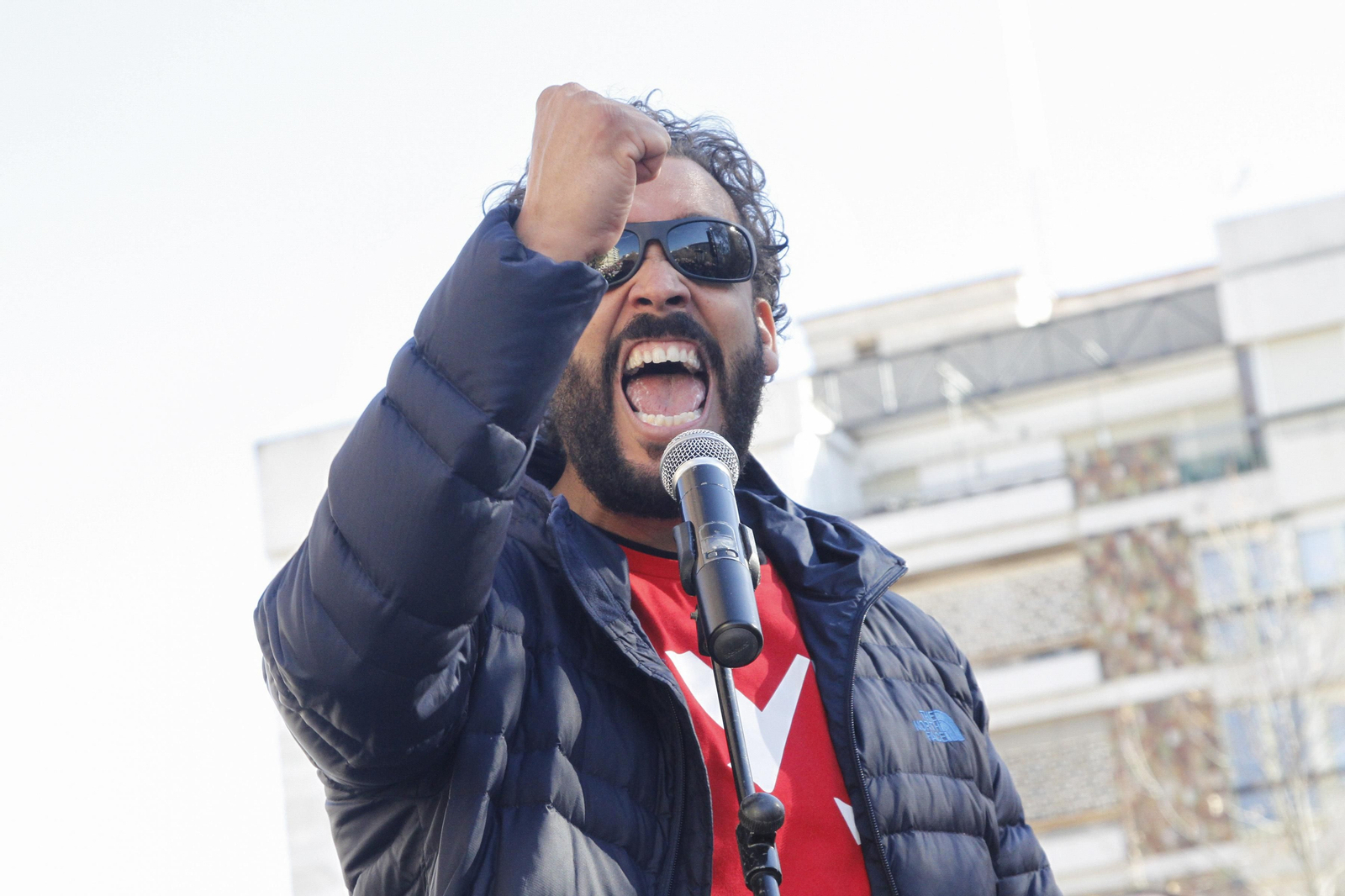 La marea blanca, en Granada
