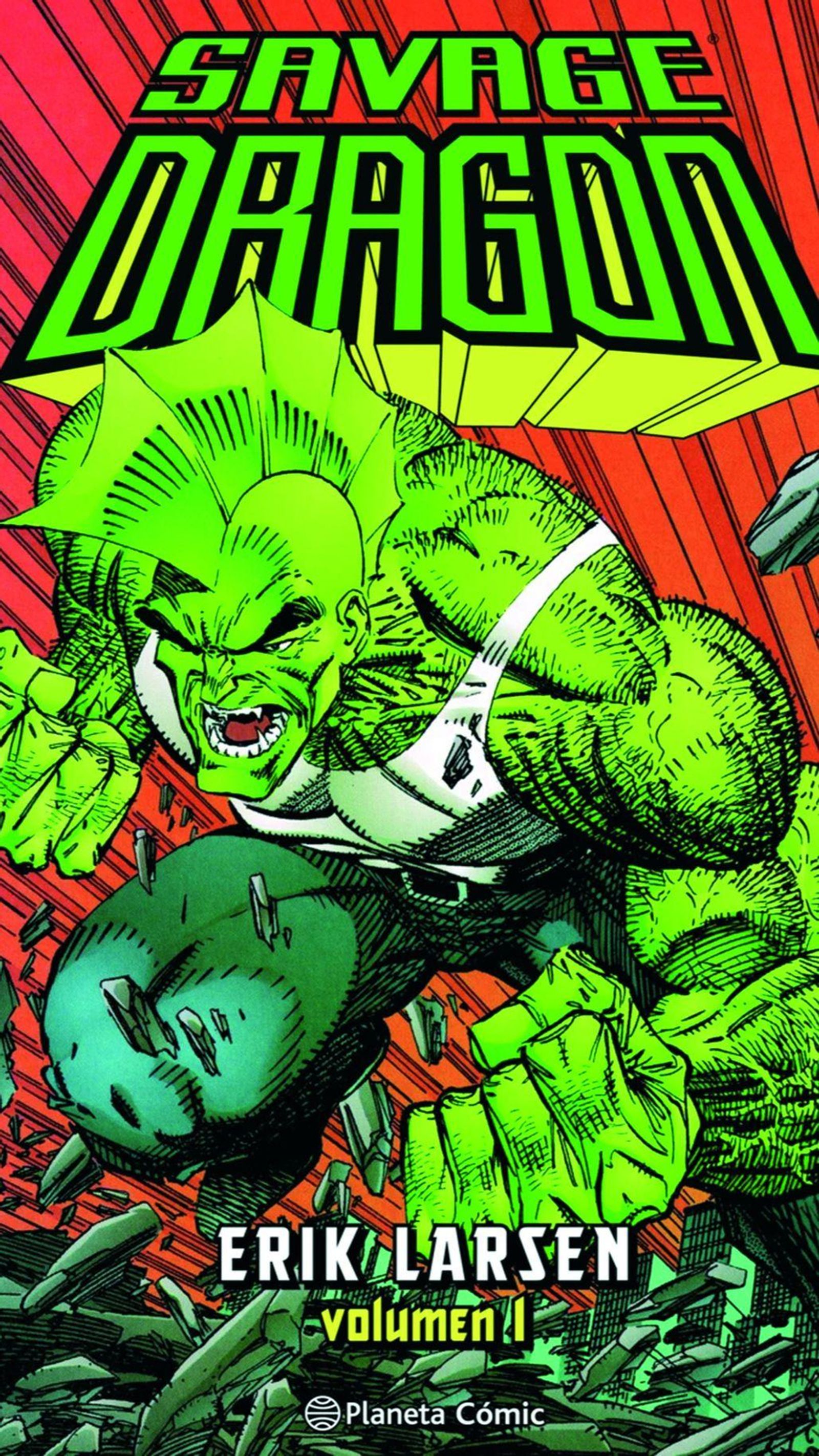 Portada de Savage Dragon.