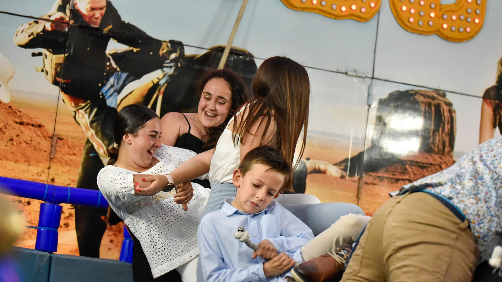 Fotos del sabado en la Feria de Los Barrios