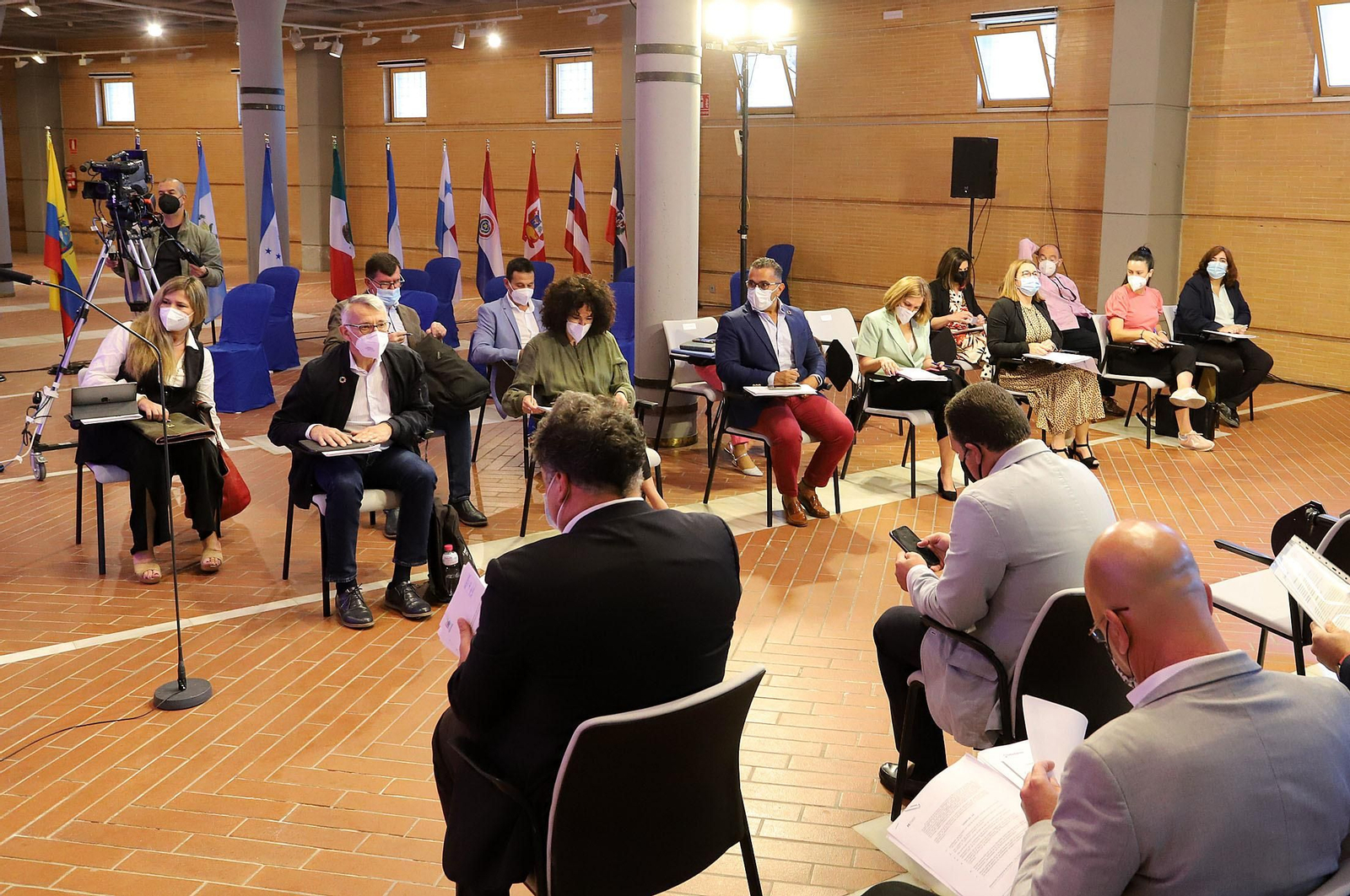 Imágenes del pleno de Diputación celebrado en el Foro Iberoamericano