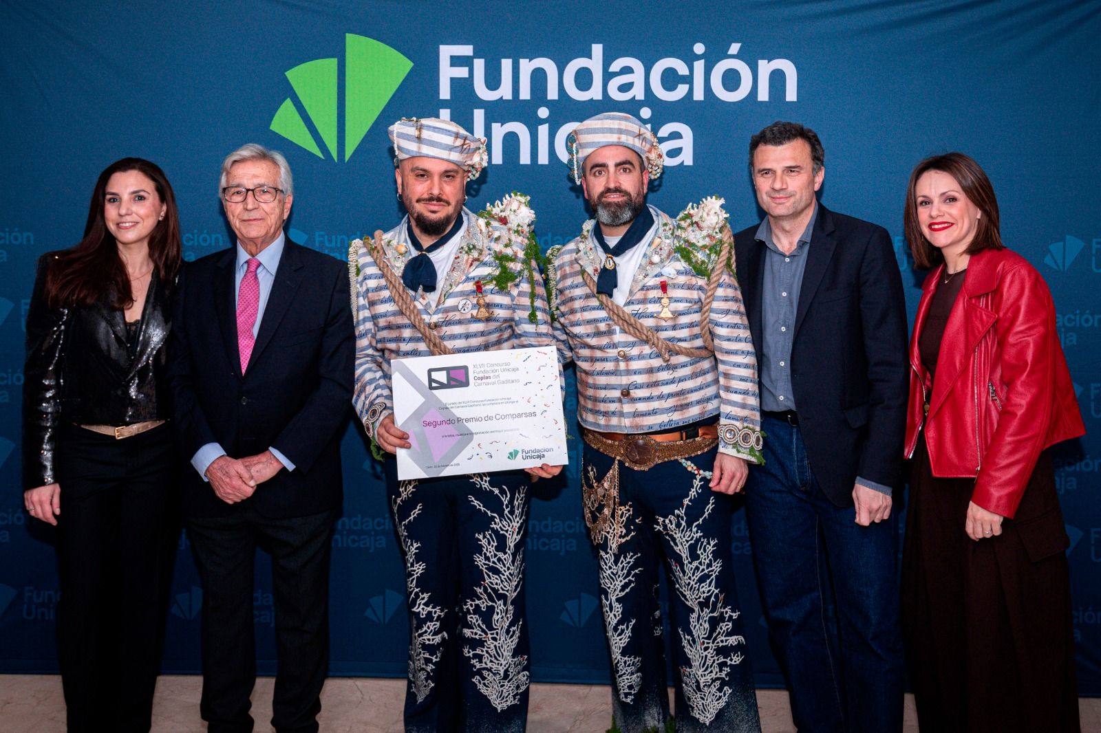 Entrega de premios de la Fundación Unicaja a 'ODBC. Me quedo contigo!'