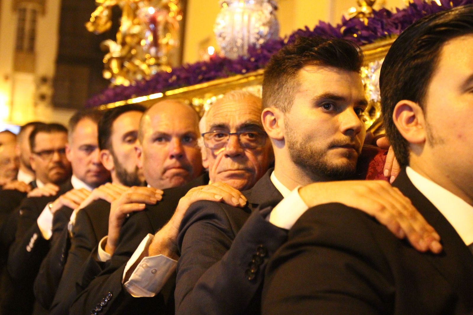 El Cristo de la Expiración preside el Vía Crucis del Consejo de Hermandades