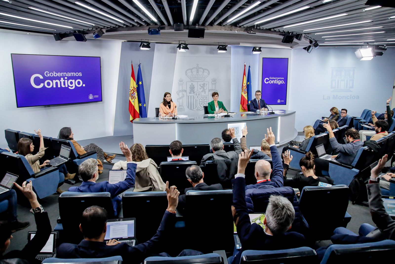 Rueda de prensa posterior a la reunión del Consejo de Ministros.
