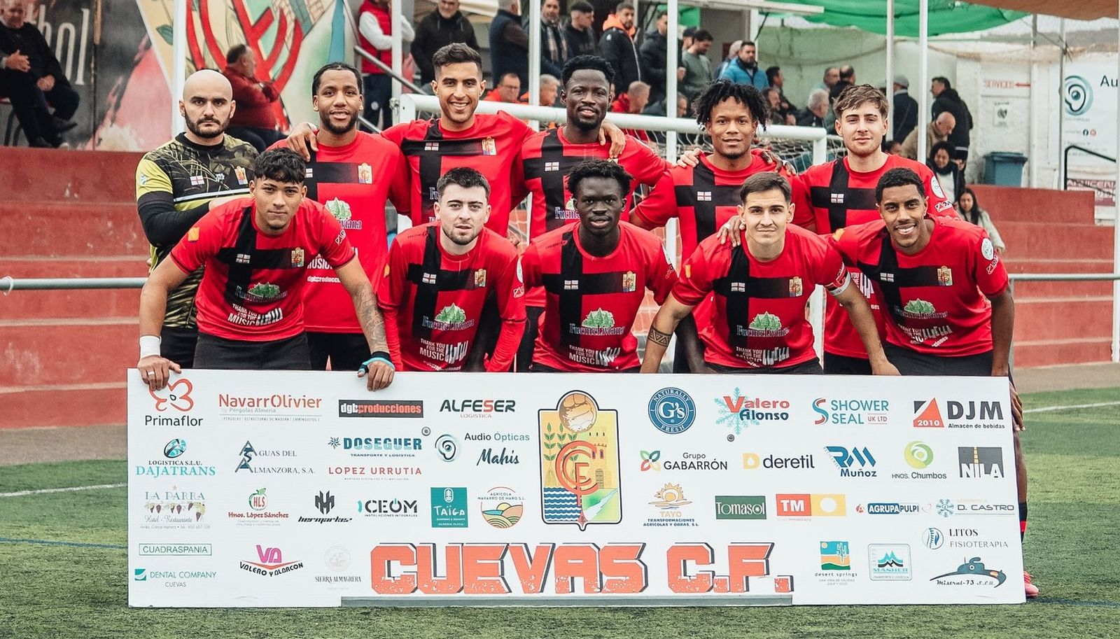 Once presentado por el Cuevas en su encuentro frente al Benagalbón de este pasado fin de semana.