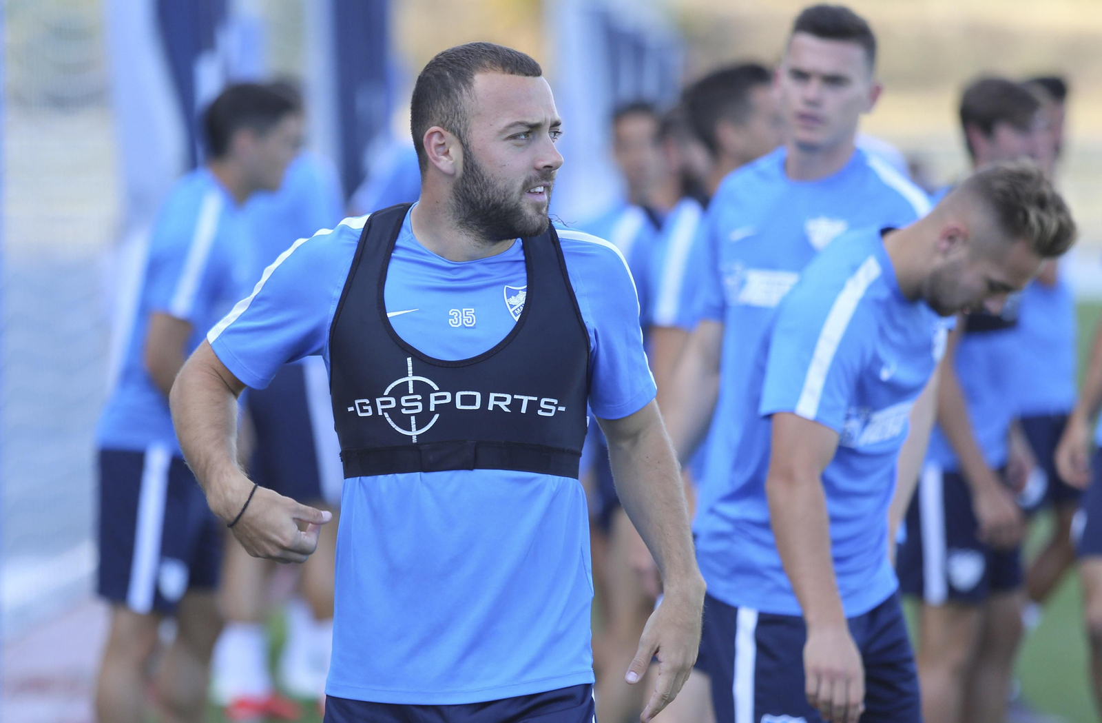 Las imágenes del Málaga CF en la vuelta al trabajo