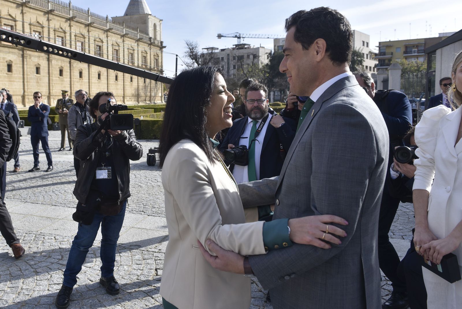 Acto institucional en el Pleno del Parlamento con motivo del Día de Andalucía