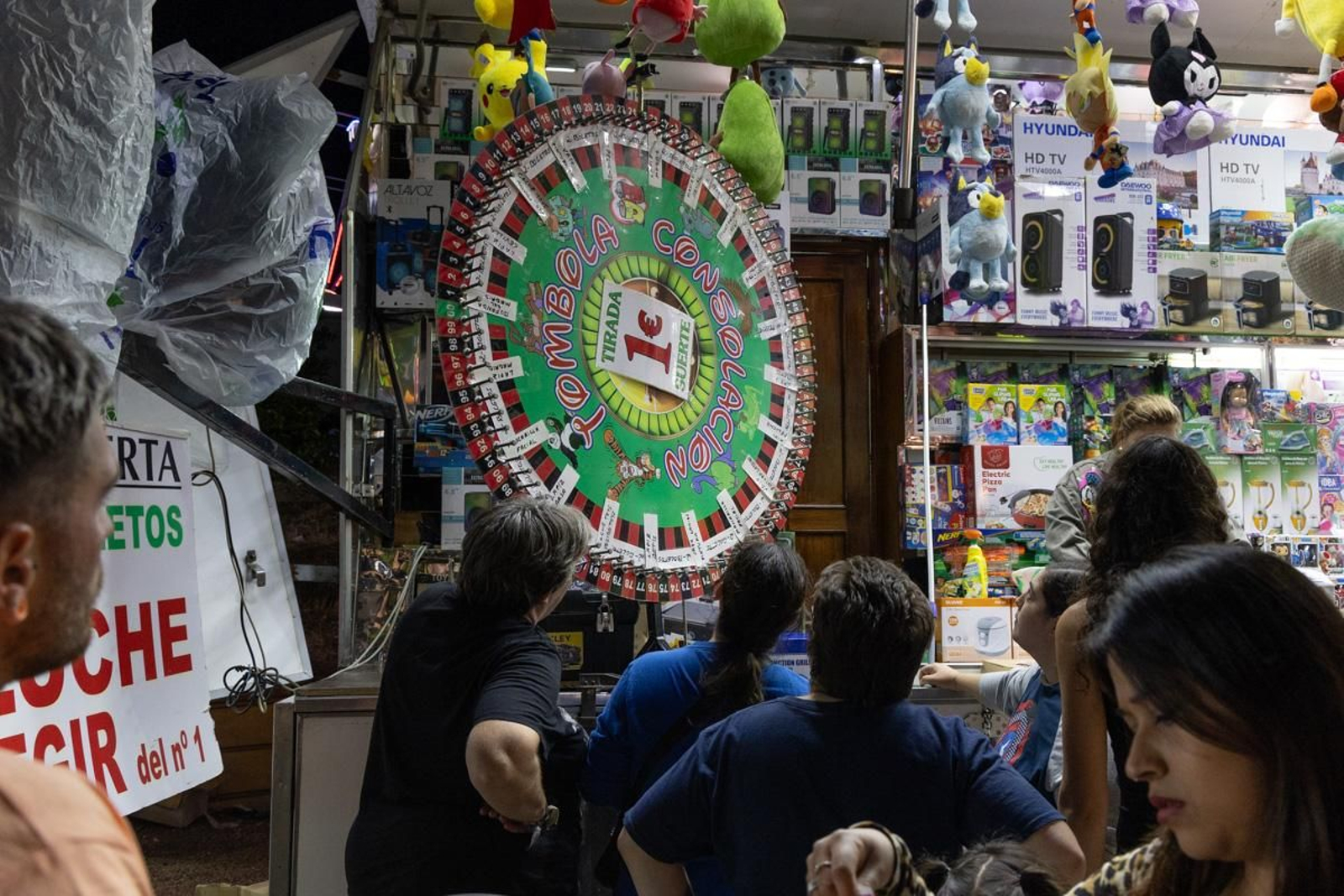 Feria de noche de San Lucas, en imágenes