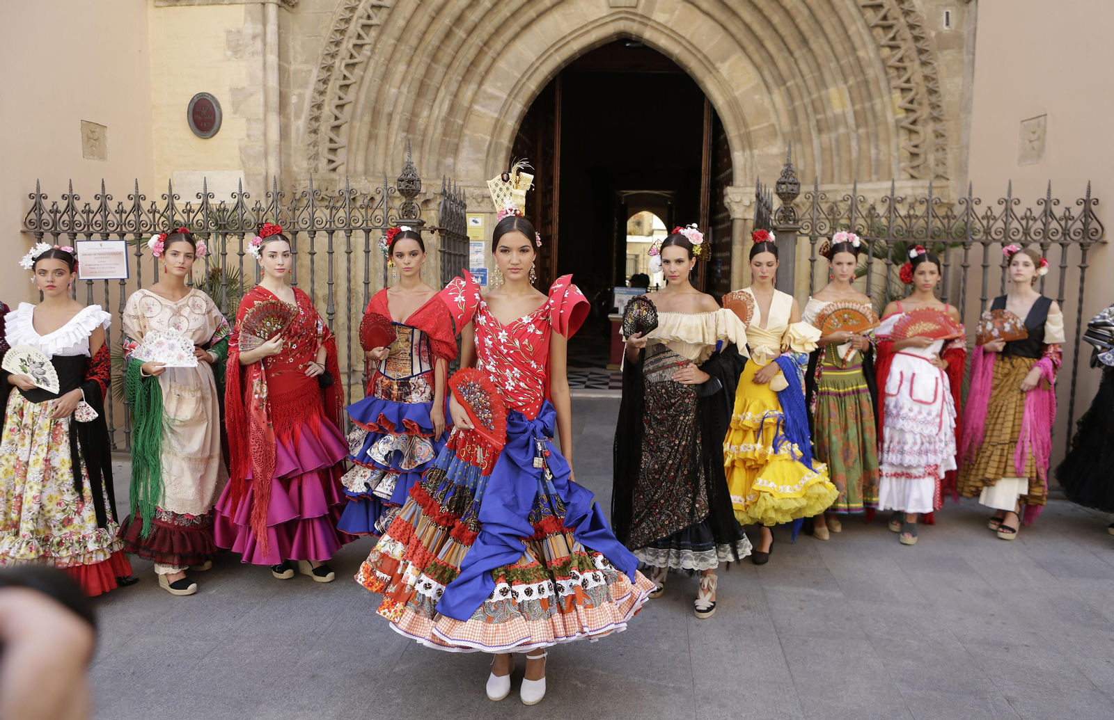 Moda flamenca para la Velá de Santa Ana
