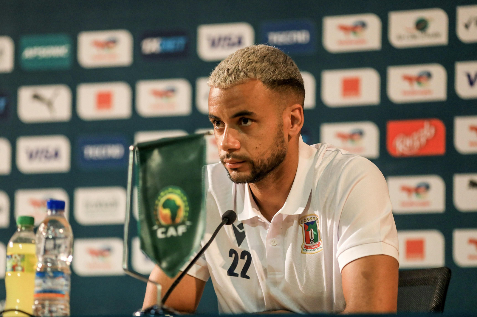 Pablo Ganet, durante la Copa de África.