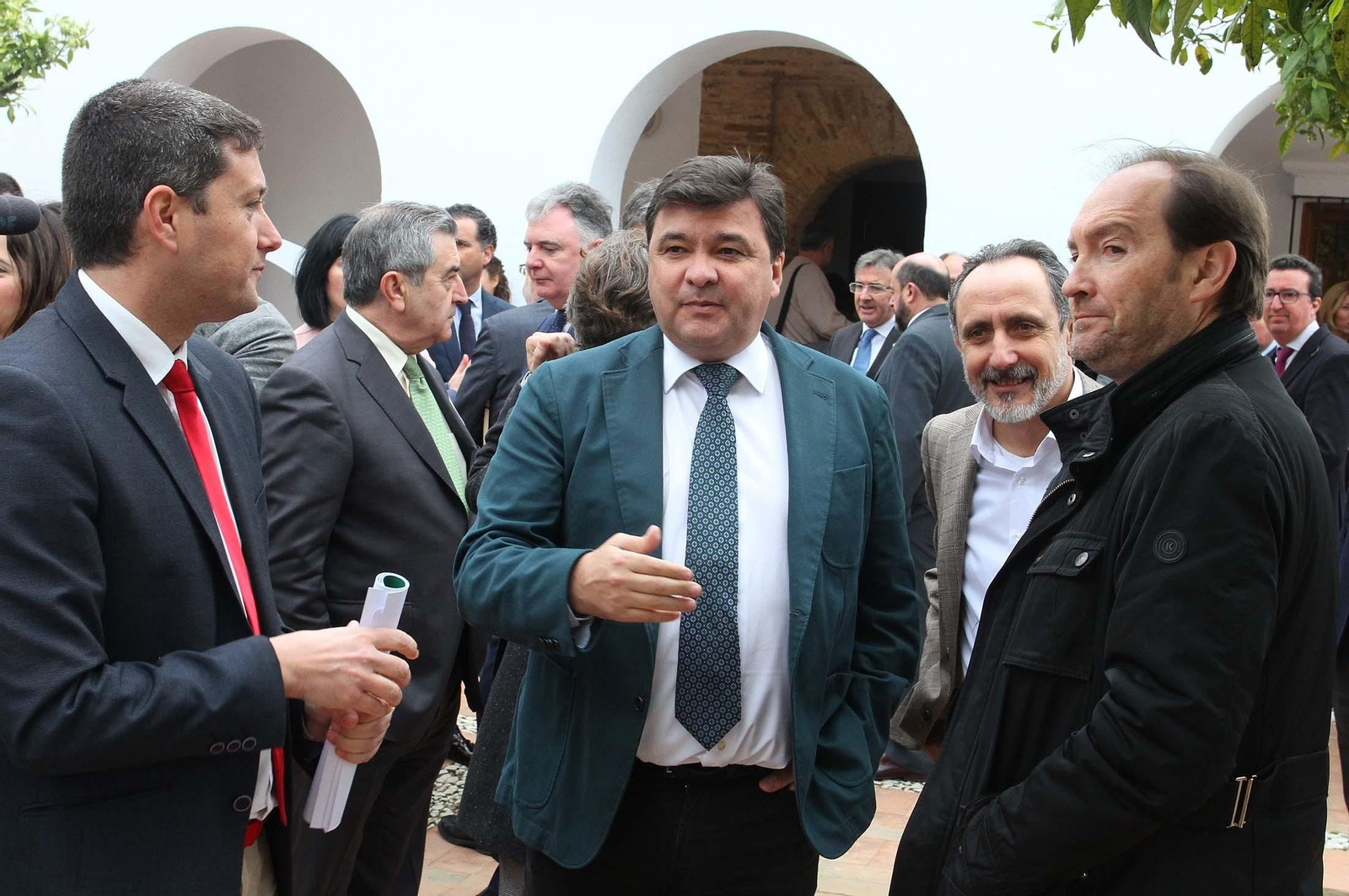 Susana Díaz, en La Rábida