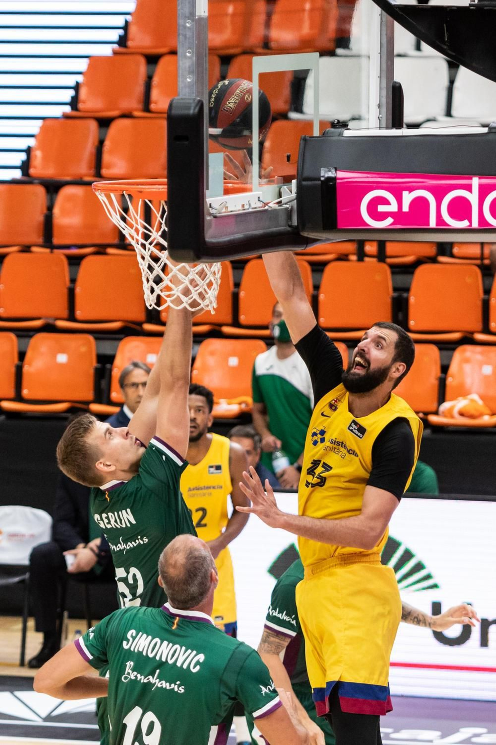 Las fotos del Unicaja-Barcelona