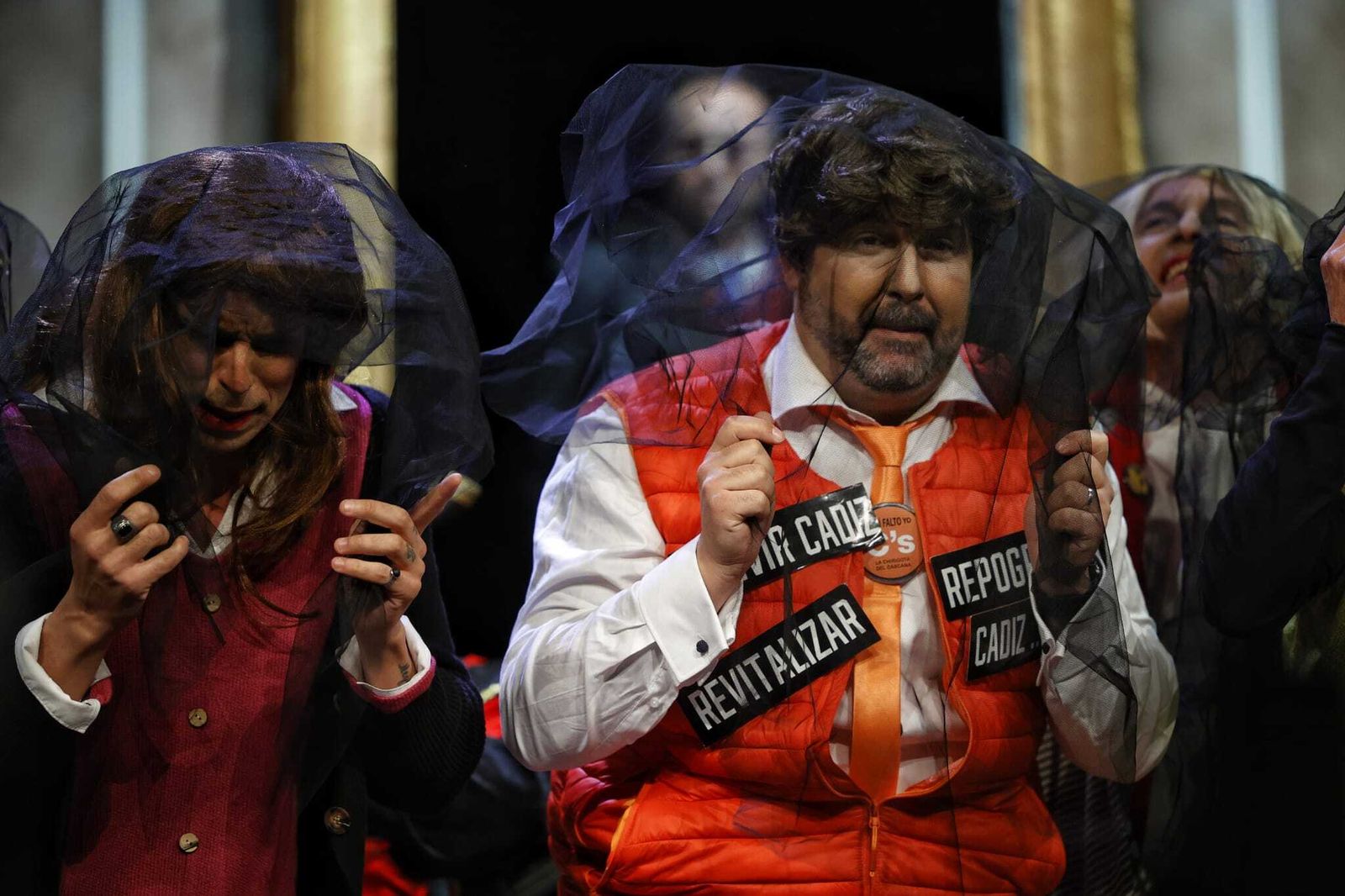 Chirigota 'Aquí falto yo'.