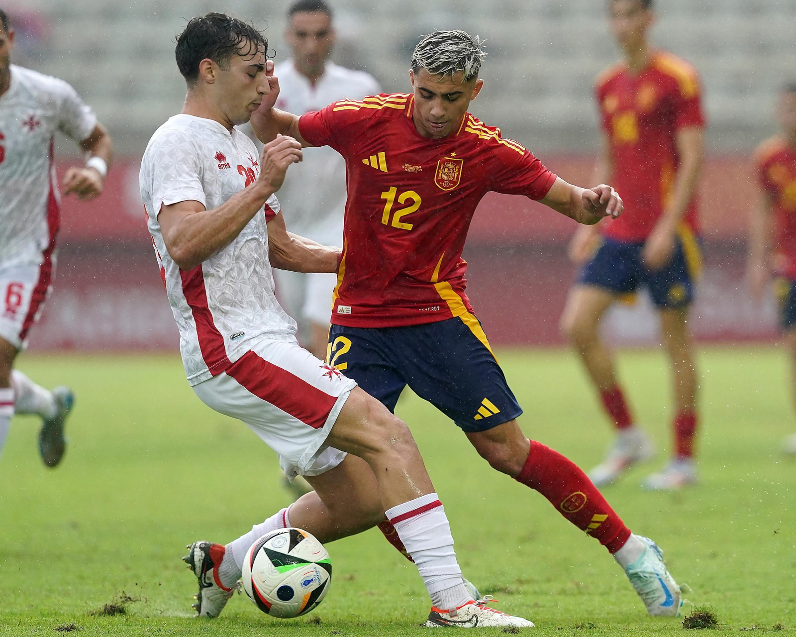 Las fotos del España - Malta sub 21