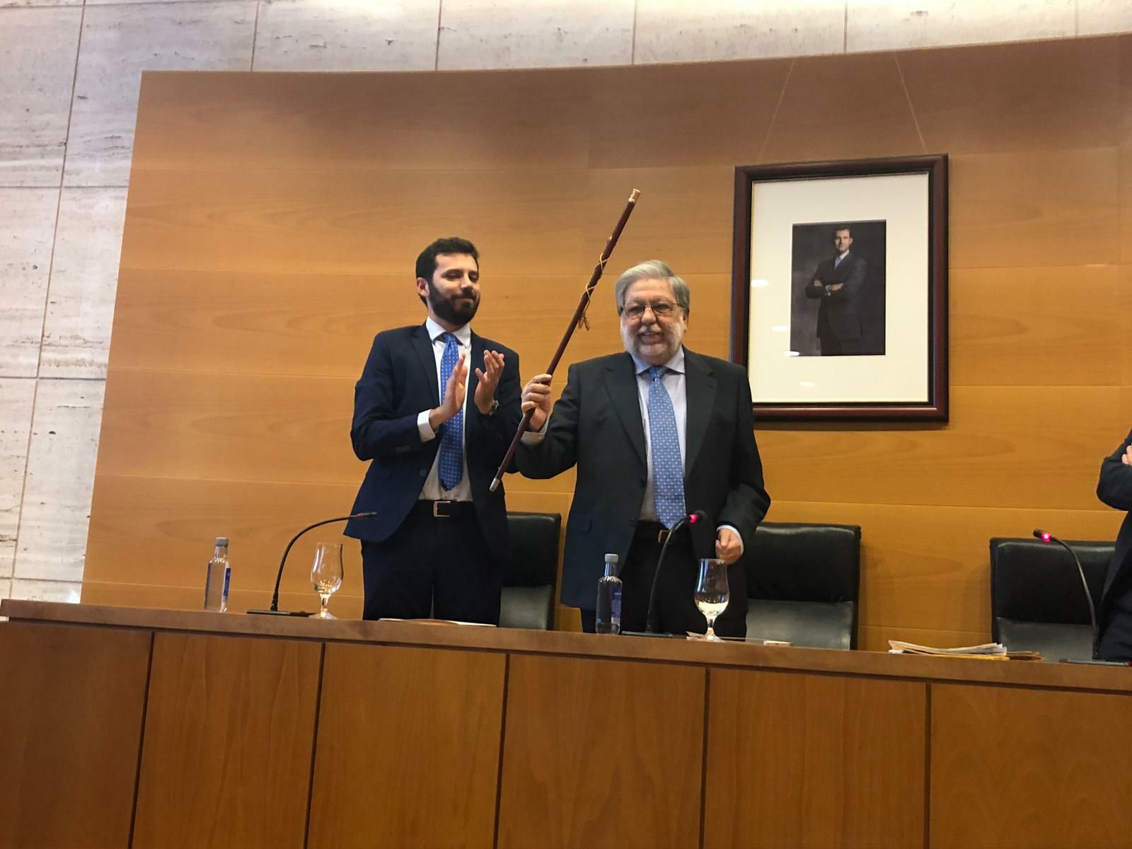 Francisco Toscano, tras la toma de posesión como alcalde del 15 de junio.