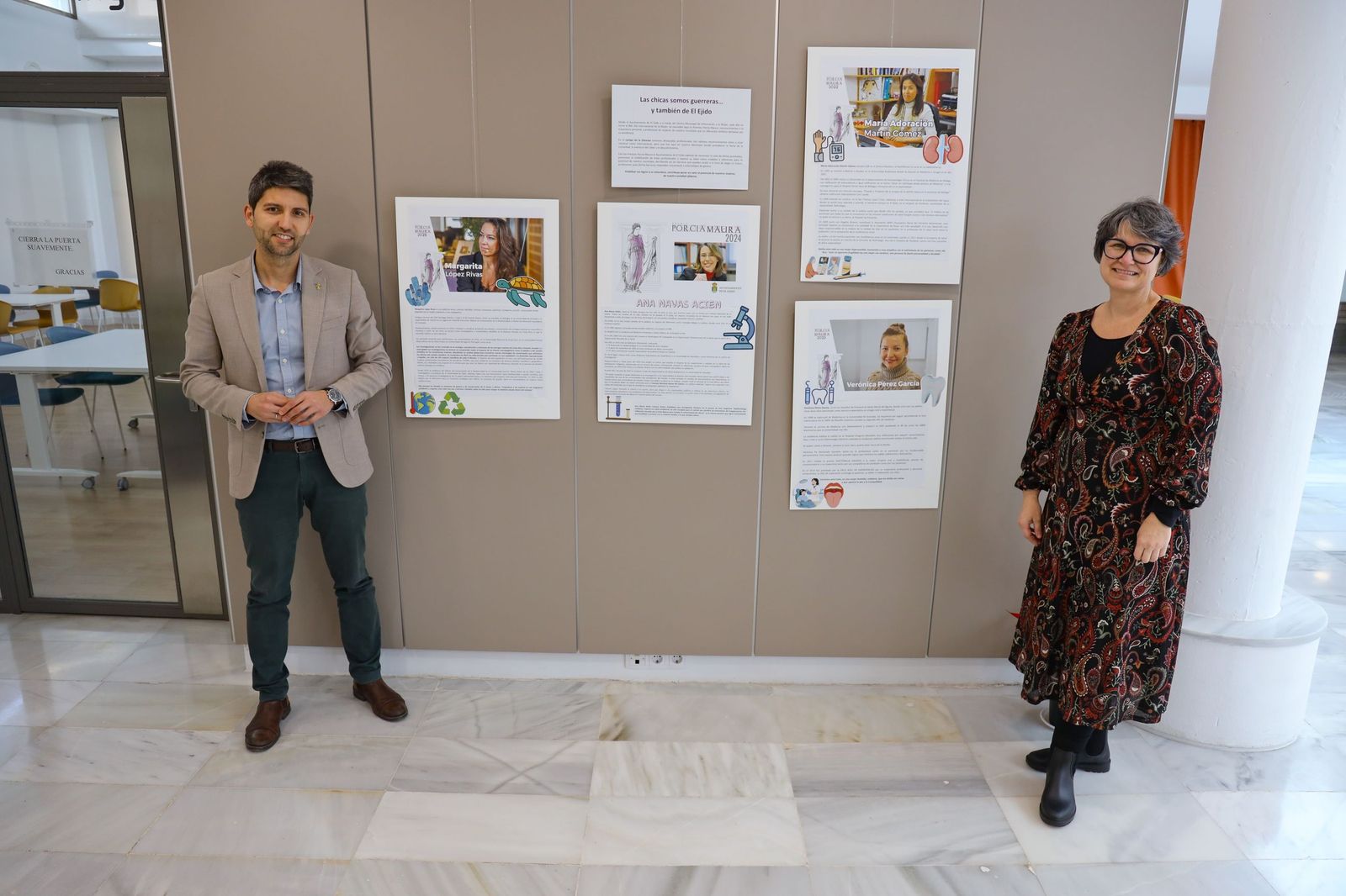 El Ejido impulsa las vocaciones científicas femeninas con una exposición interactiva.