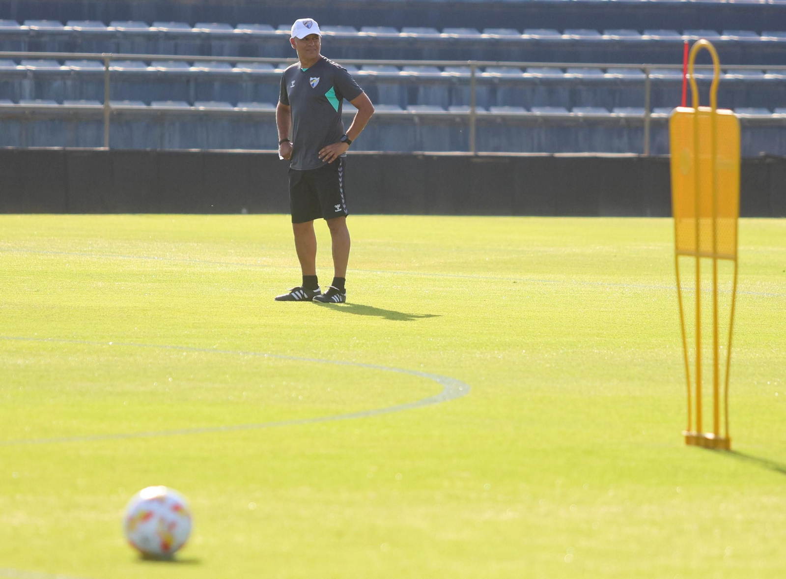 El paso de Sergio Pellicer por el Málaga CF, en fotos