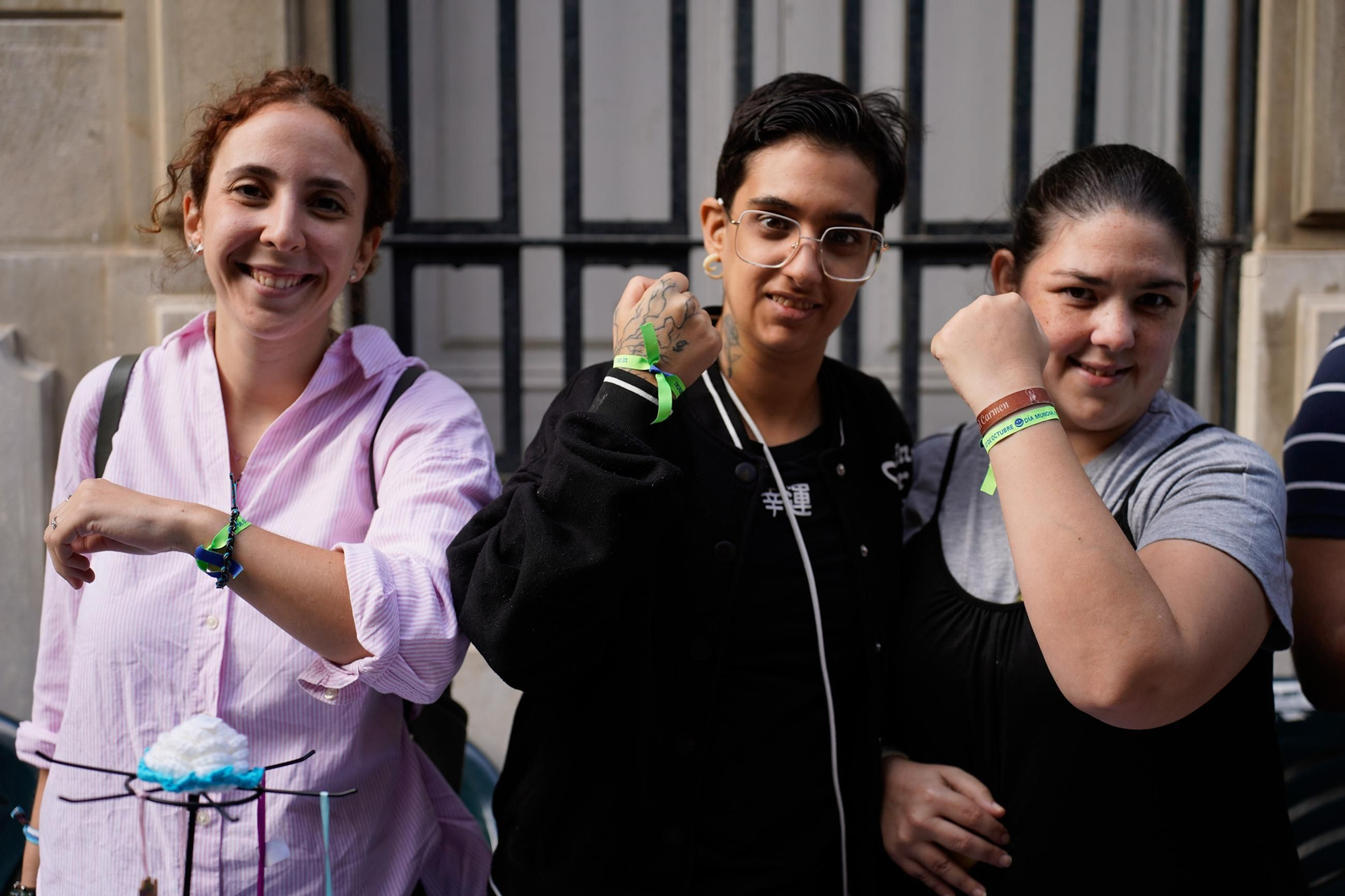 Fotografías de las actividades de Afemen por el Día de la Salud Mental