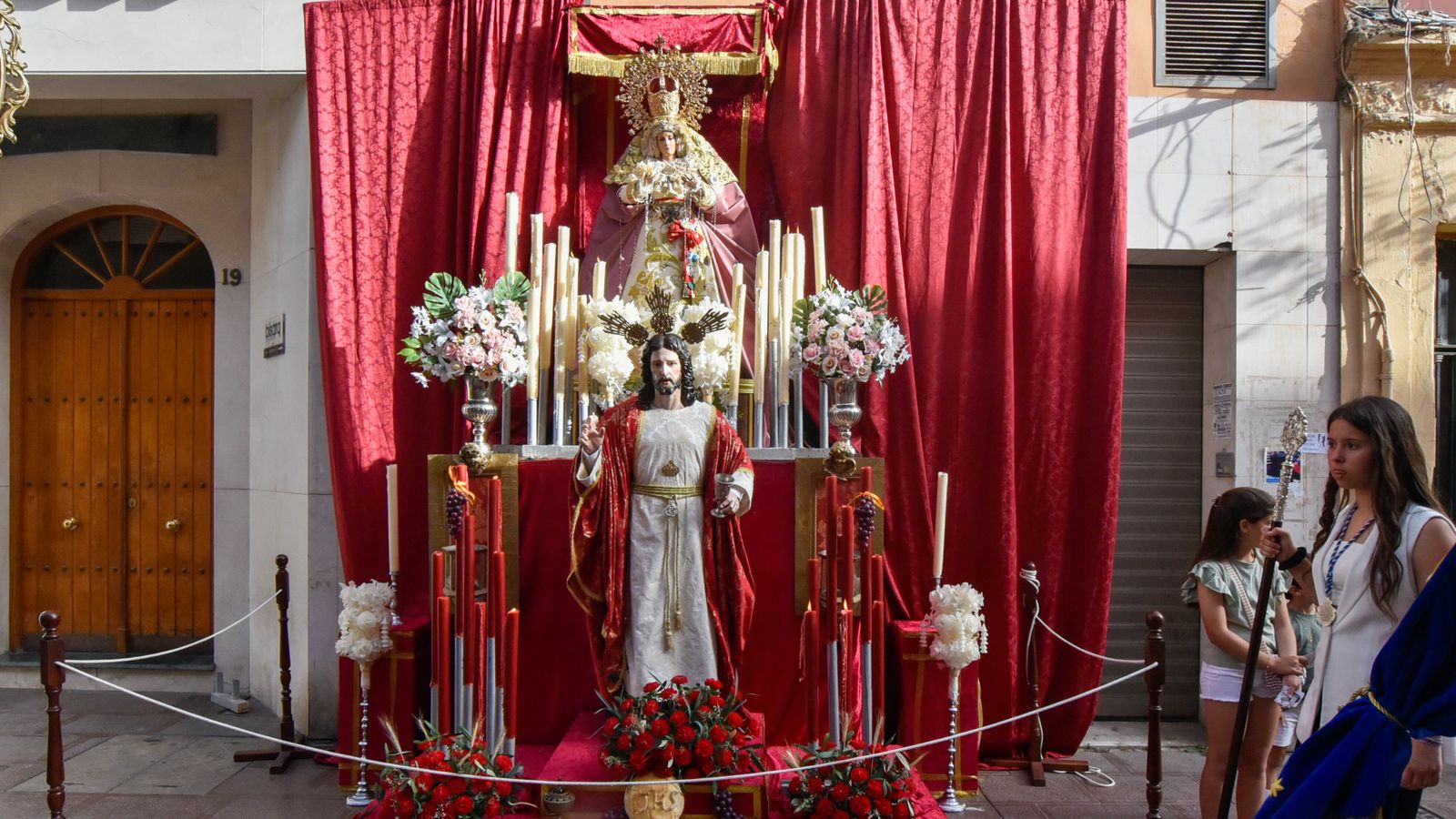 Las fotos de la procesión del Corpus Christi en La Línea