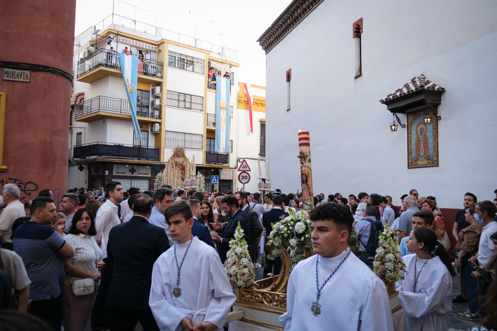 Las imágenes del Vía Lucis de la Resurrección