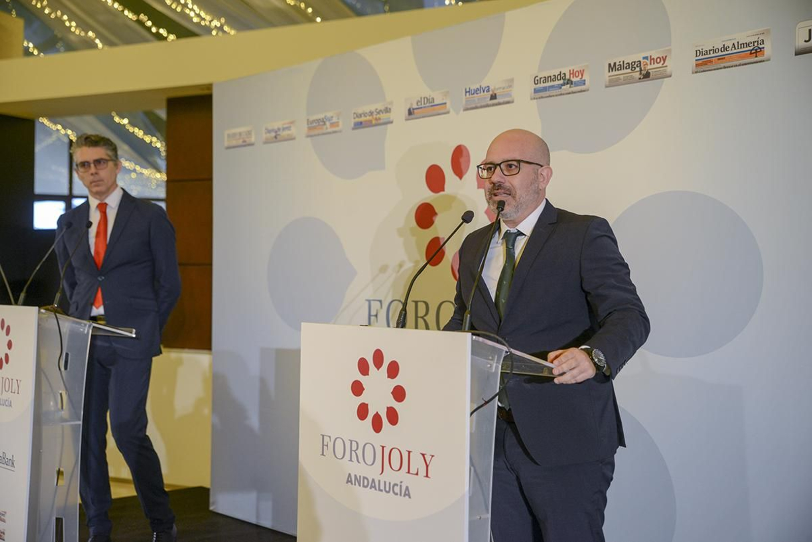 En imágenes: así ha sido el desayuno informativo de Jaén Hoy con el alcalde, Agustín González