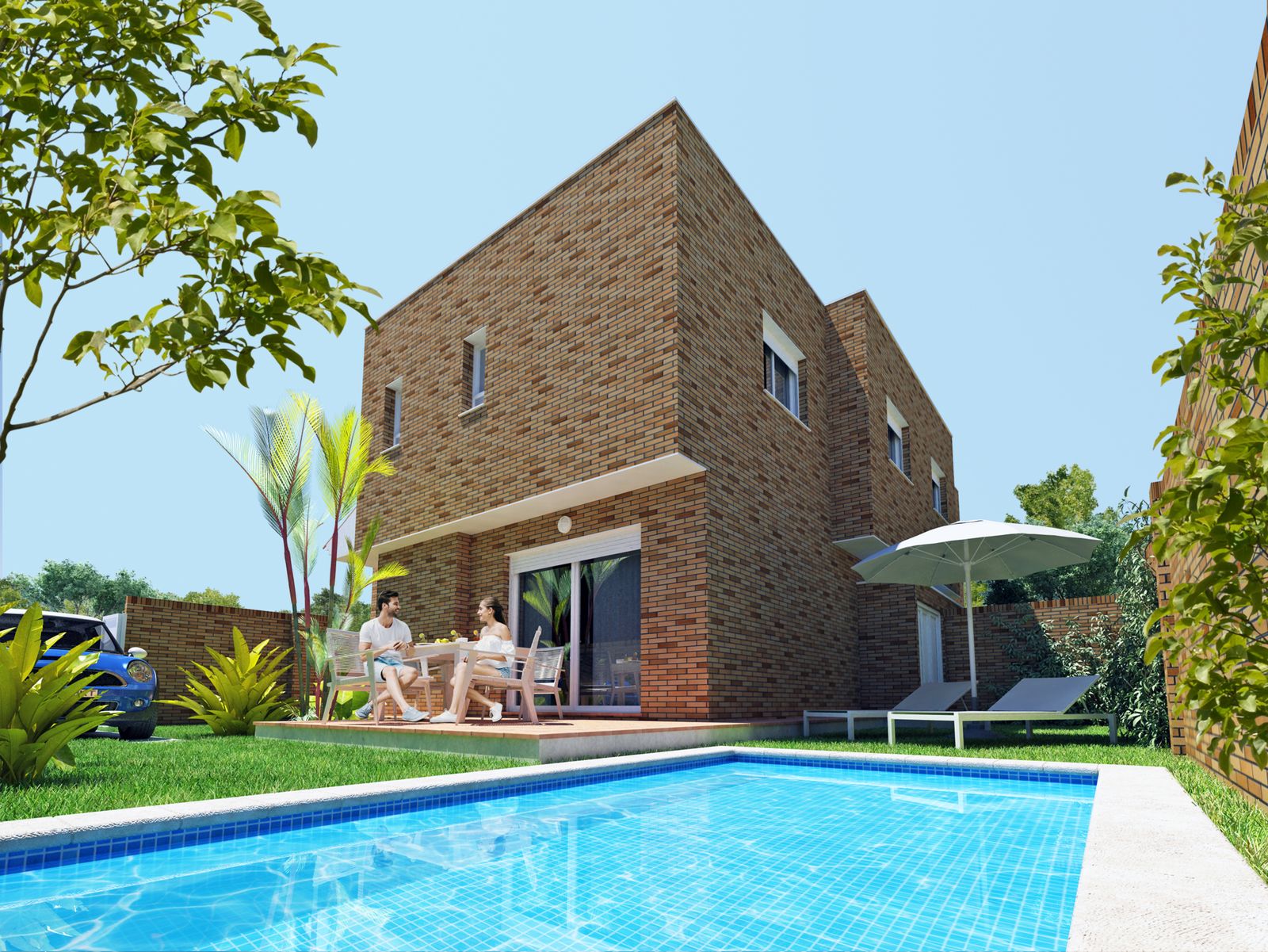 Fomento del Sureste va a entregar próximamente la segunda fase de Cármenes Universidad y ya tiene en proyecto la tercera, con parcela y piscina.