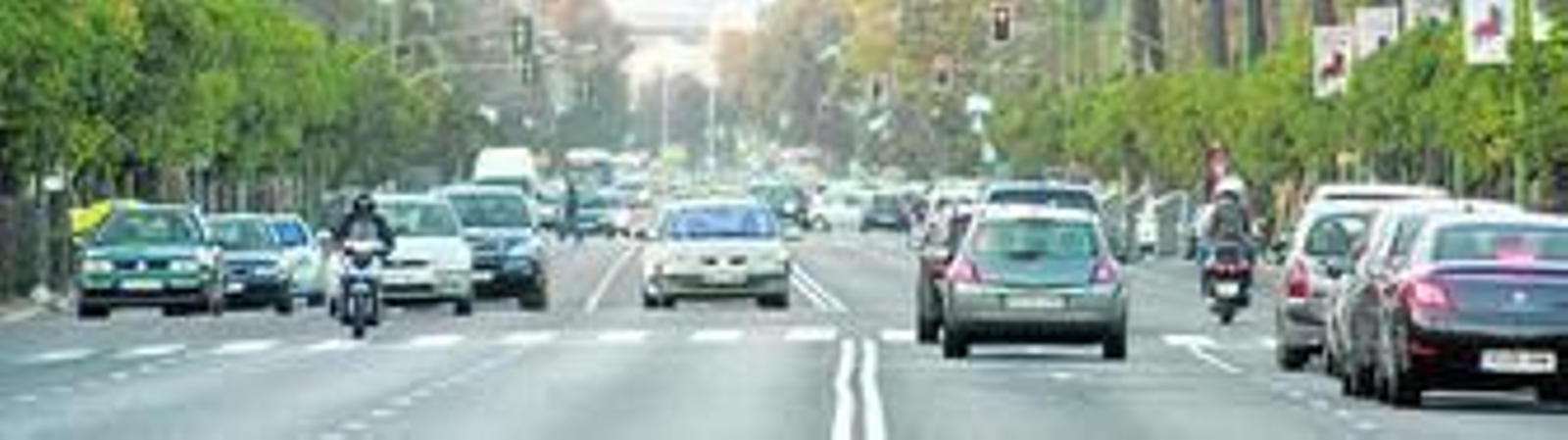 El tráfico es el principal agente de contaminación del aire en la ciudad de Sevilla.