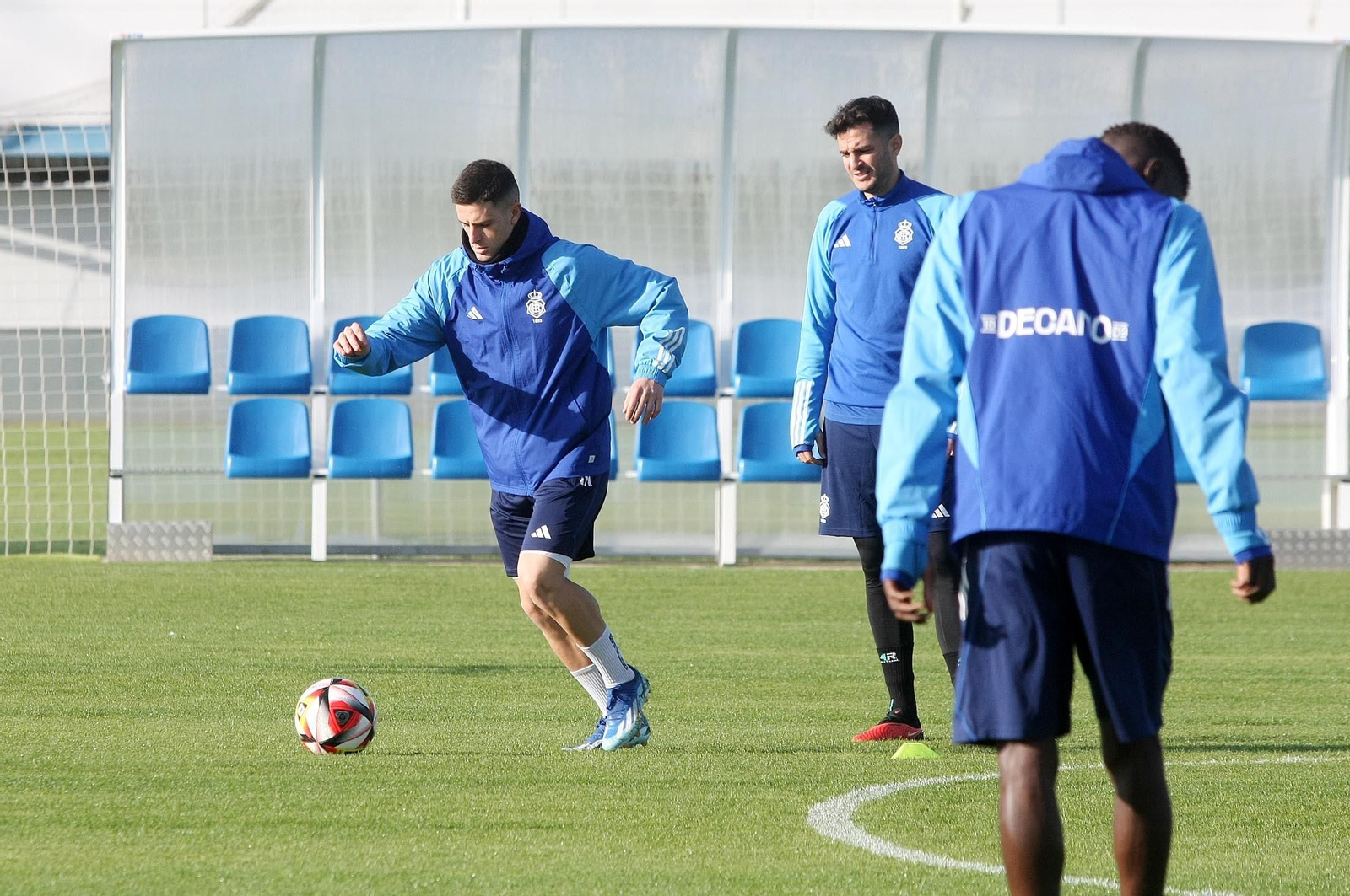 Entrenamiento del Recreativo de Huelva en imágenes