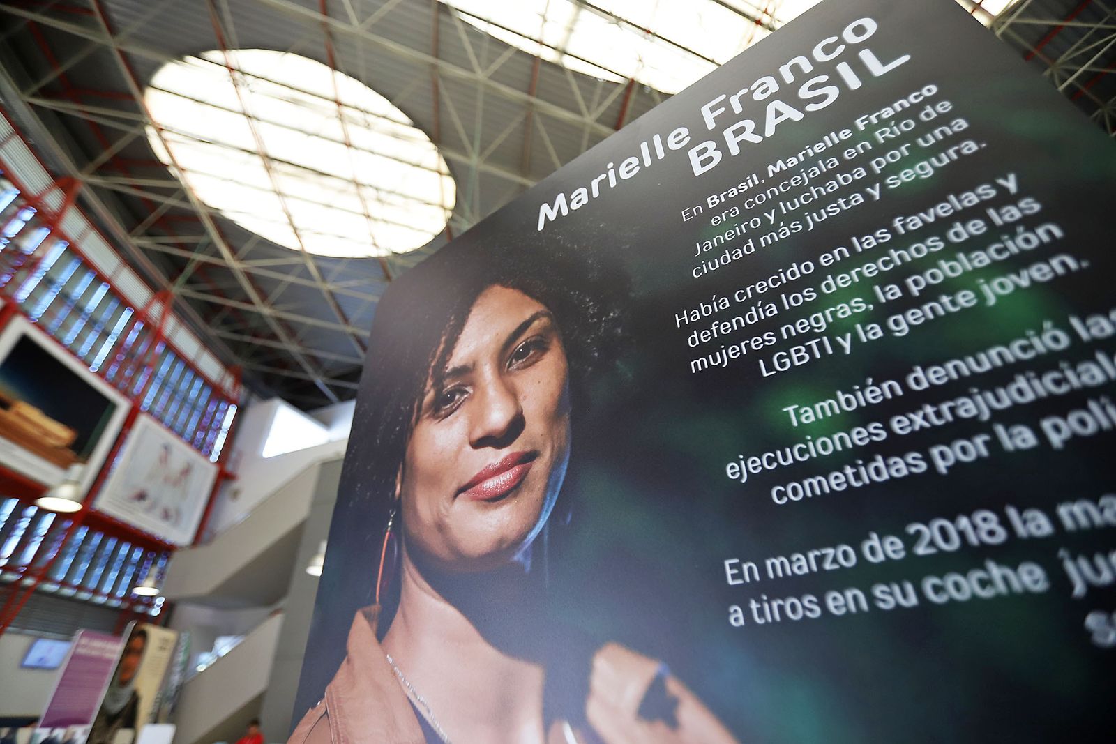 Imágenes de la exposición 'Ellas son la revolución' en la Universidad de Huelva