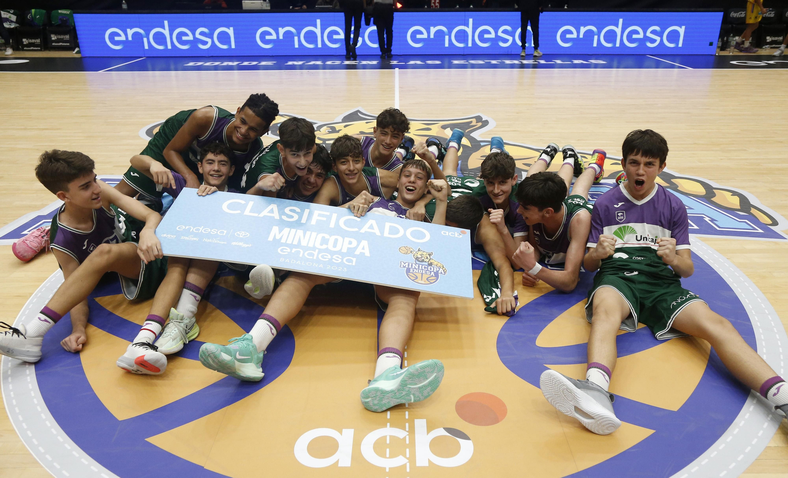 Las imágenes del Unicaja en la segunda jornada de la fase previa de la Minicopa