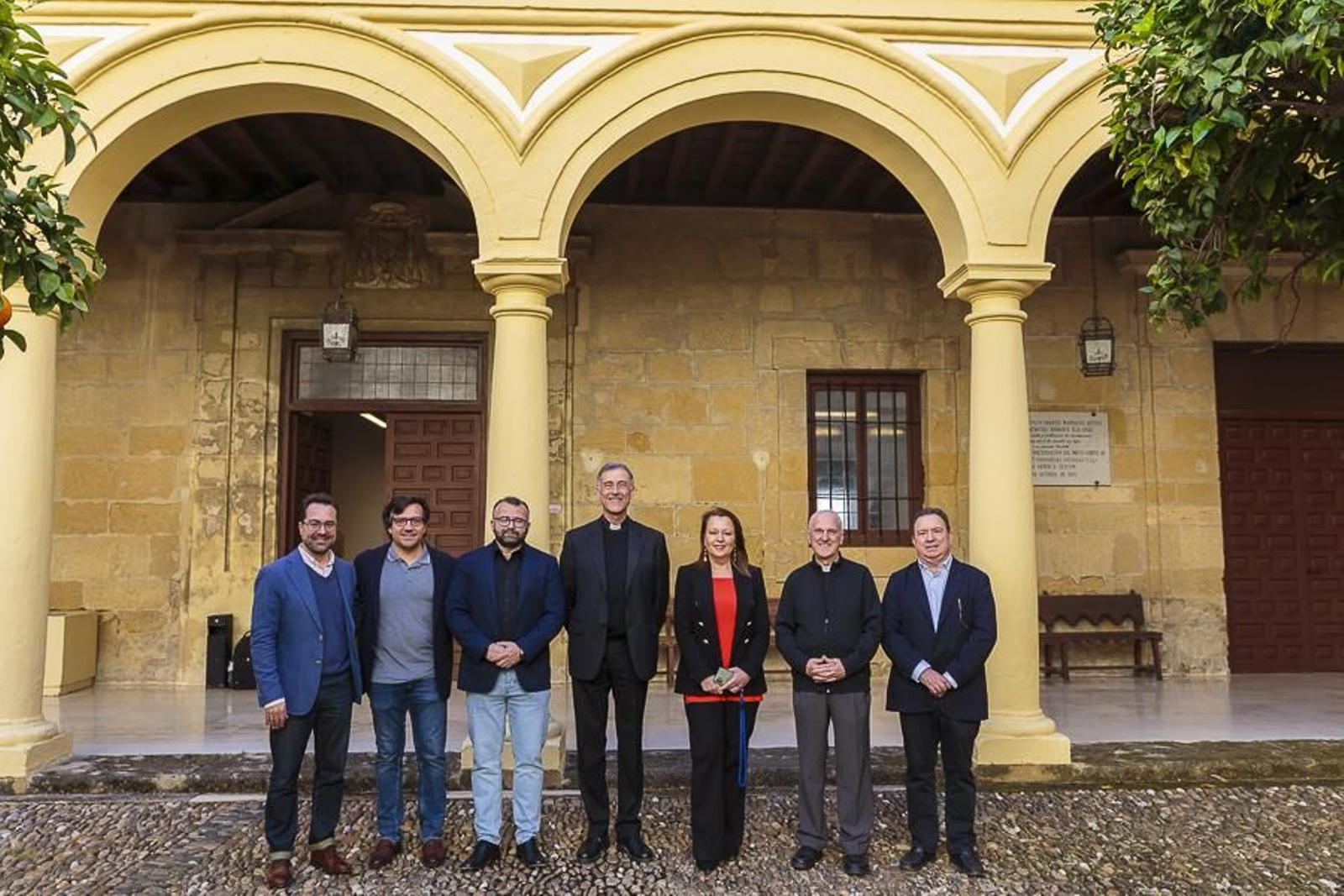 Asistentes a la presentación del Concurso Internacional de composición de Música Sacra Obispo Osio.