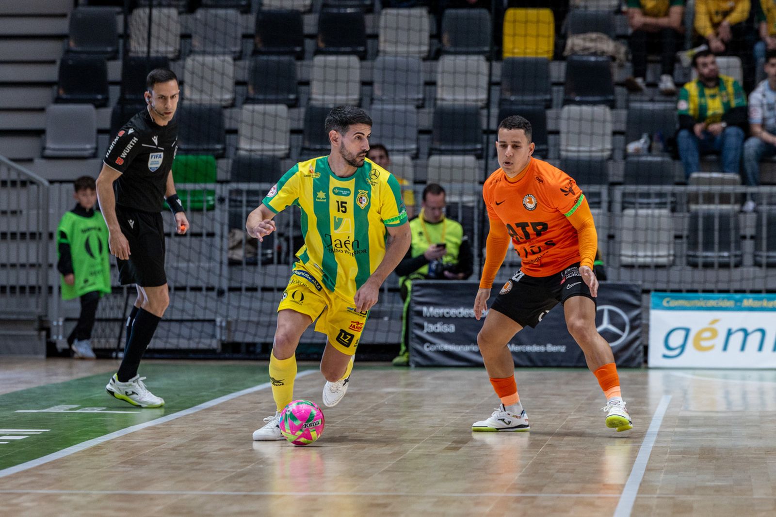 Las mejores imágenes del triunfo copero de Jaén Paraíso Interior frente a Ribera Navarra