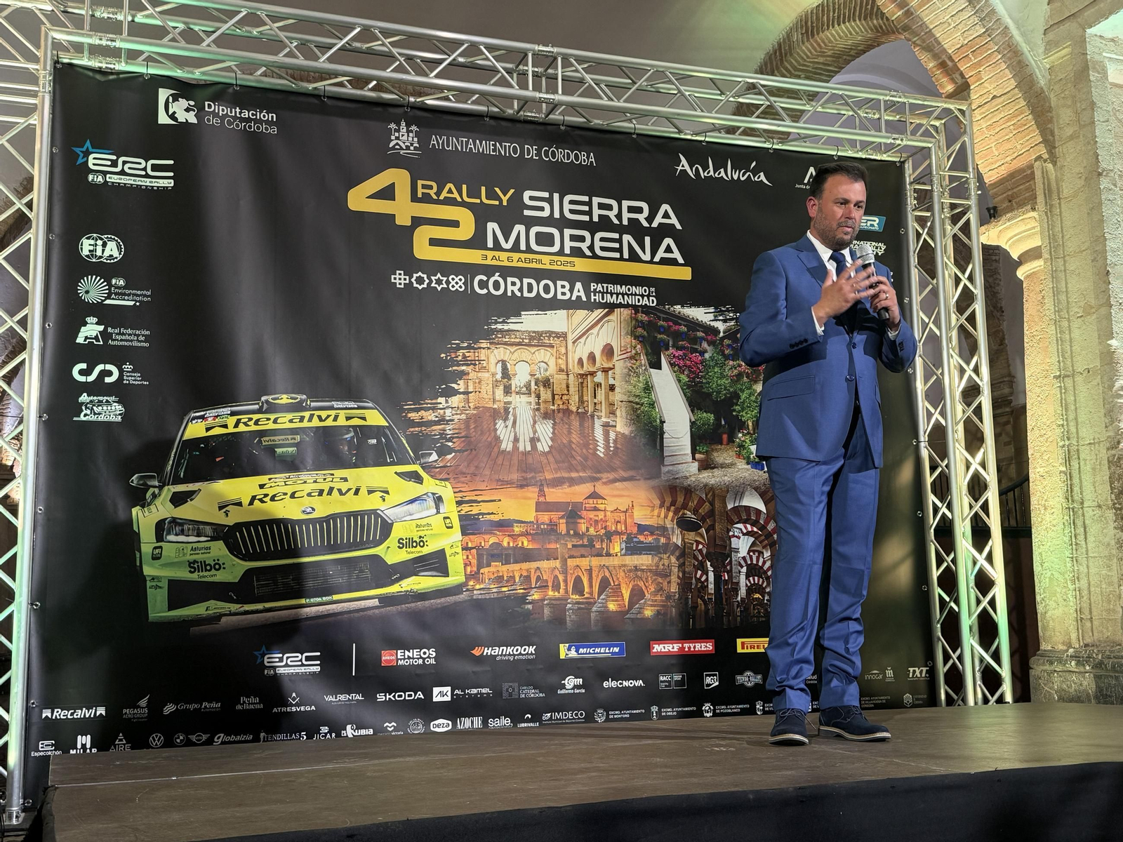 Las mejores fotos del acto de presentación del Rallye Sierra Morena 2025