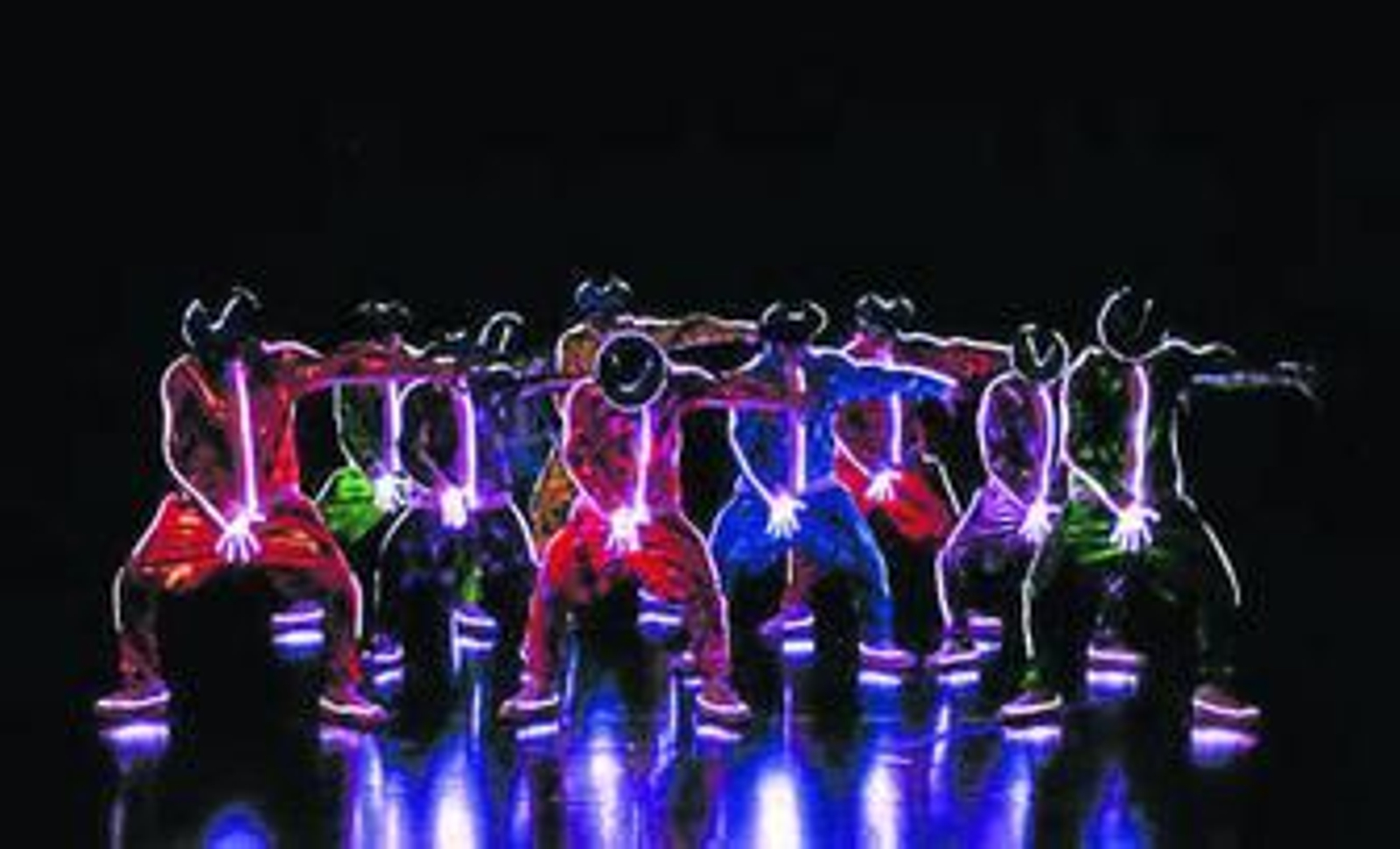 Una de las coreografías del espectáculo.