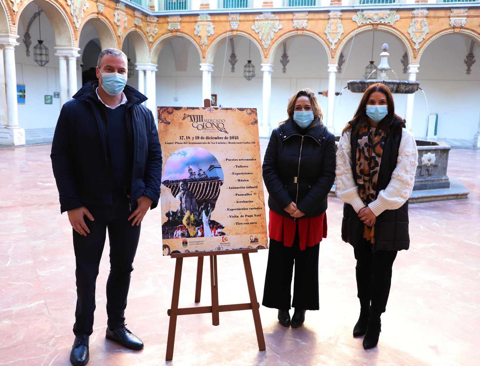 Presentación del Mercado Colono de La Carlota.