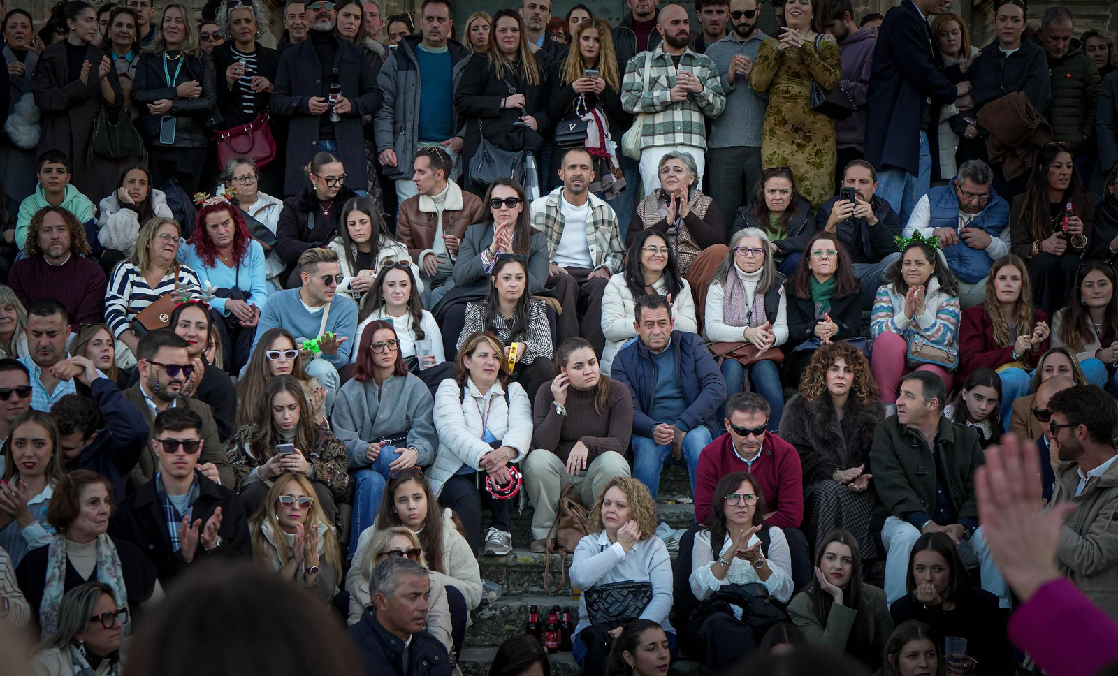 Imágenes de zambombas del día 7 de diciembre en Jerez